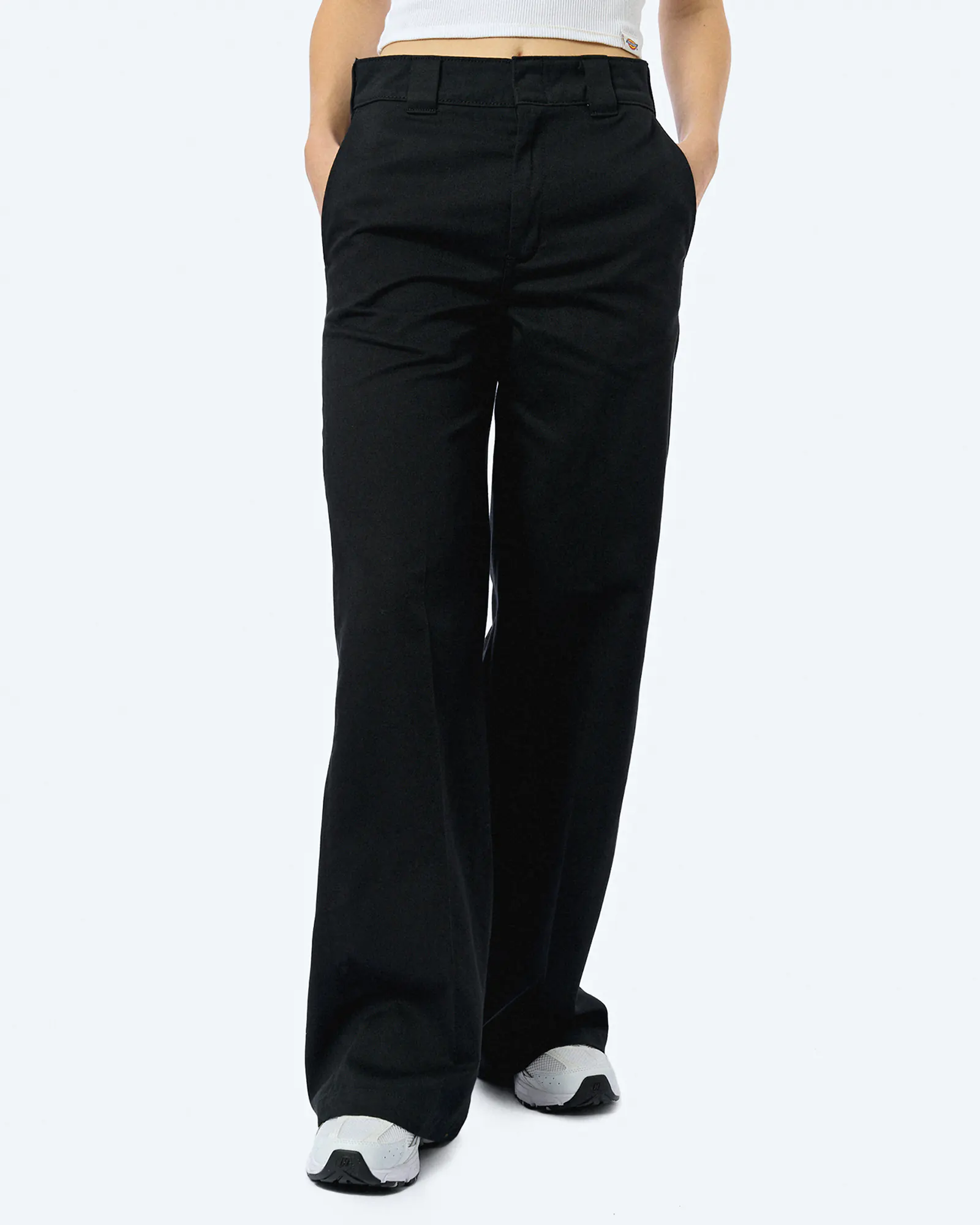Dickies Wide Leg Work Pant Black Dickies Wide Leg Work Pant Black