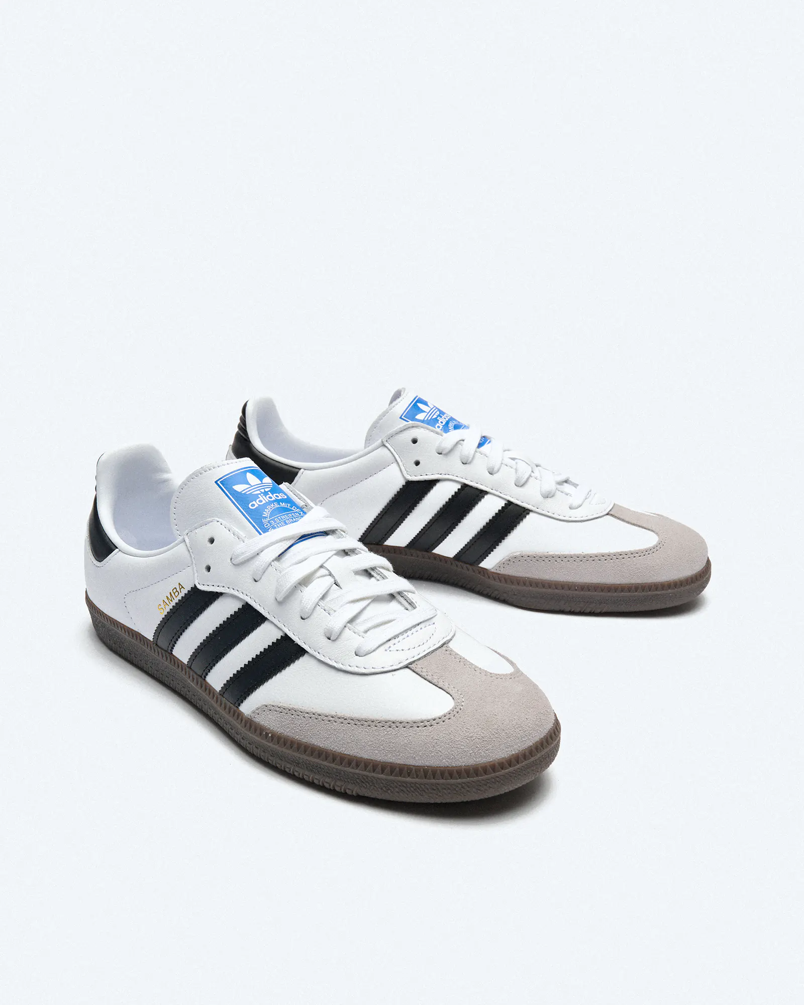 adidas Originals Samba OG Sneaker White Core Black Clear Granite