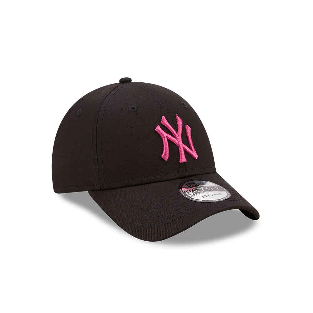 New Era 9FORTY New York Yankees Cap Black / Pink