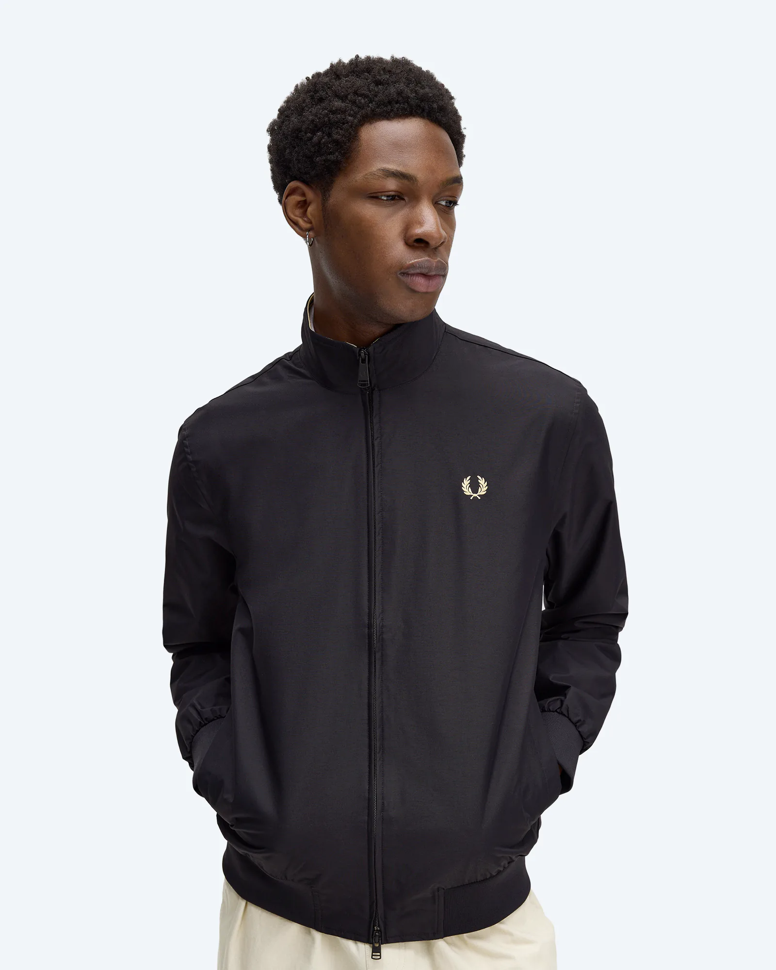 Fred Perry Brentham Jacket Black
