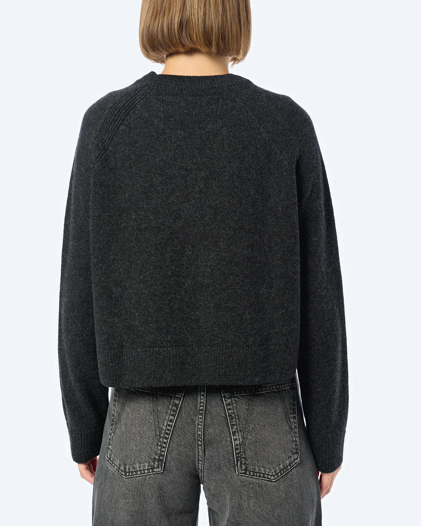 ARMEDANGELS DILIRIAA REGLANA Sweater Steel Melange ARMEDANGELS DILIRIAA REGLANA Sweater Steel Melange
