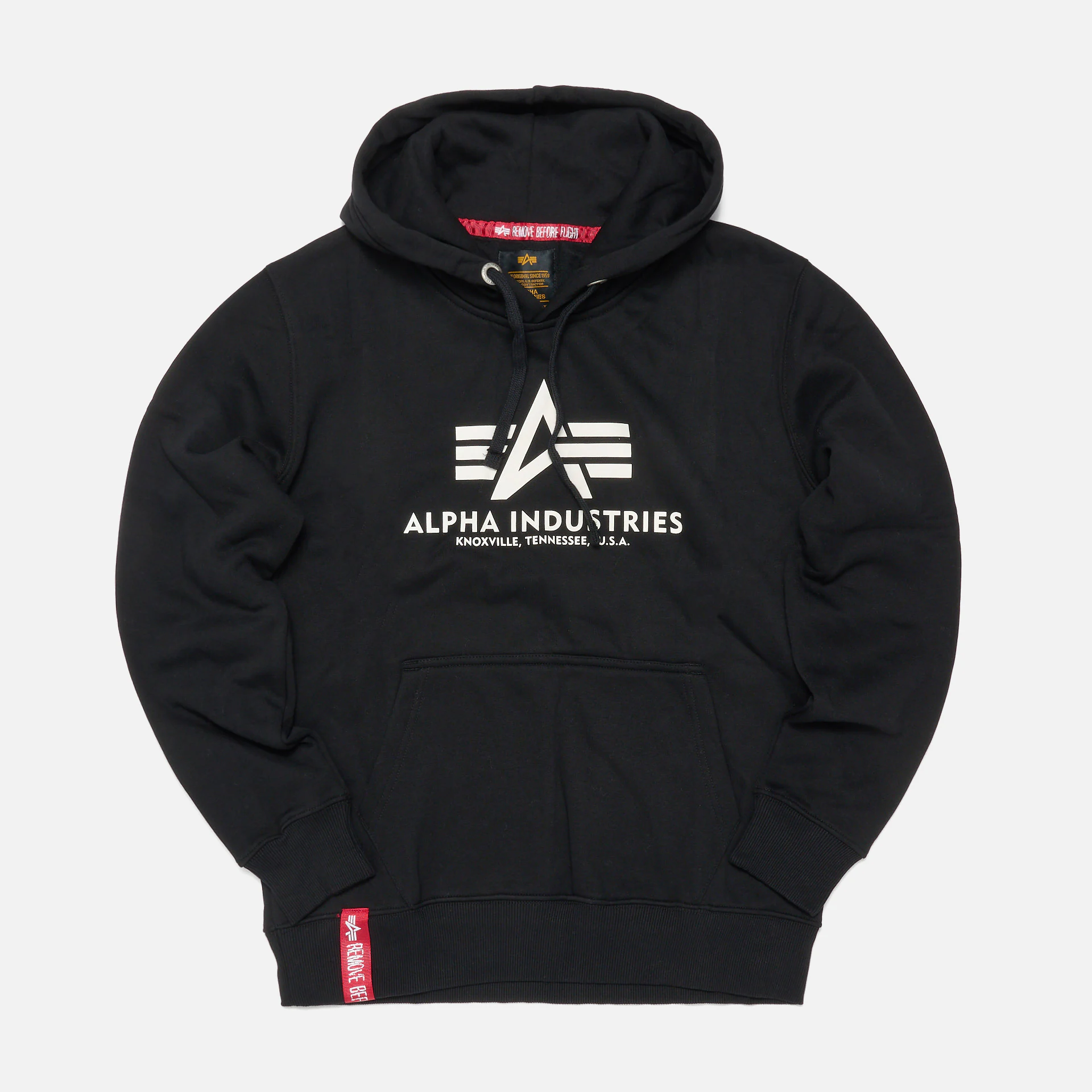 Alpha Industries Basic Hoody Black Alpha Industries Basic Hoody Black