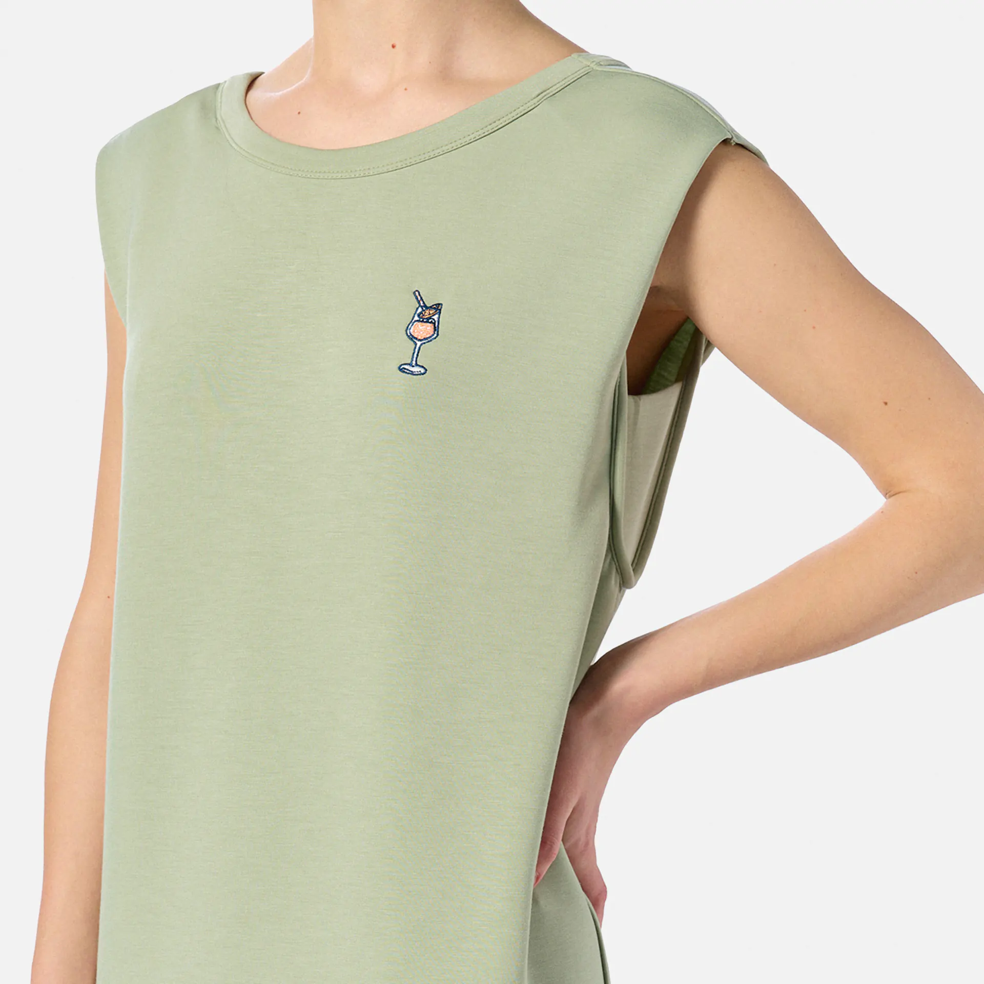 Kleinigkeit Görls Lara Soft Dress Sage