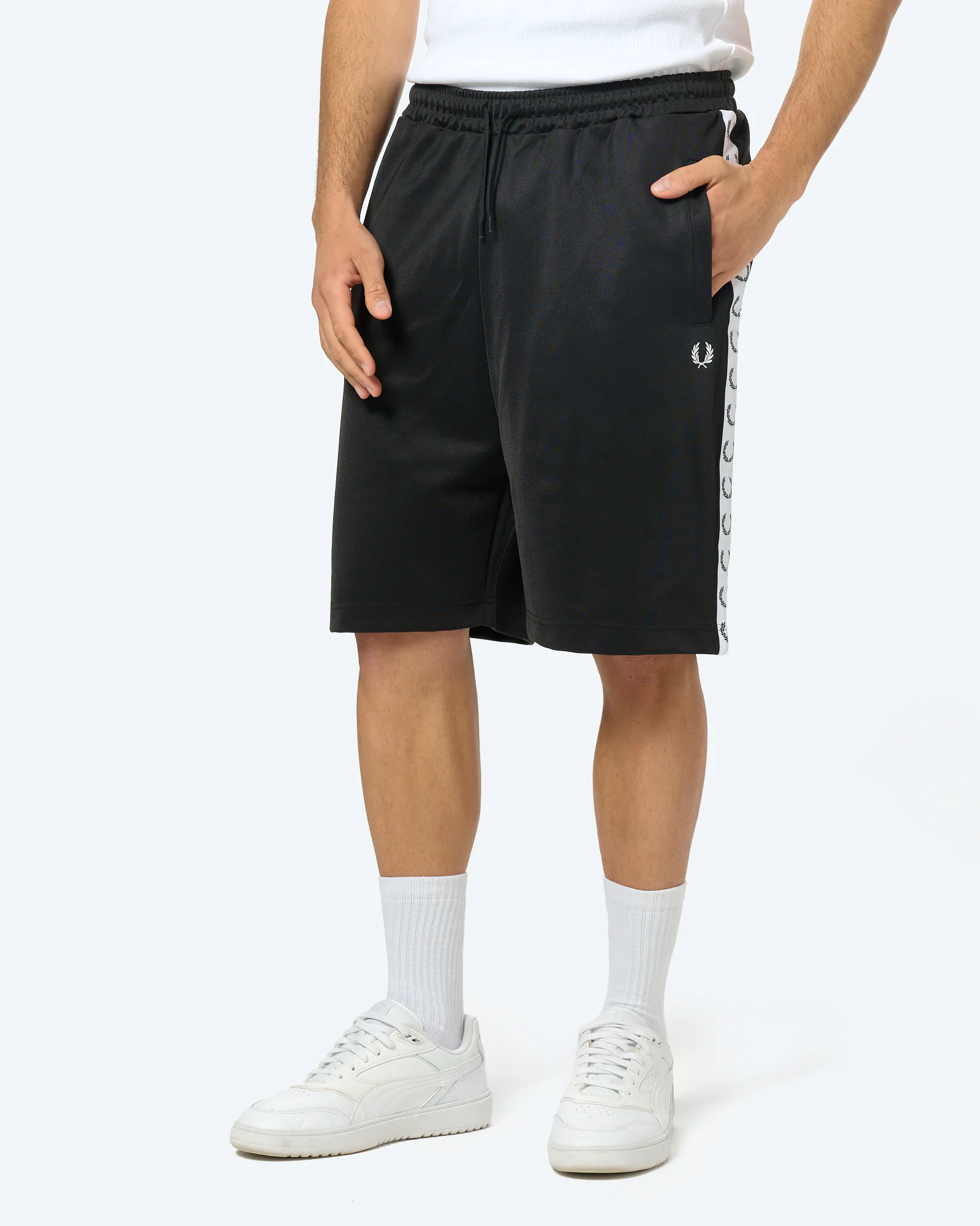Fred Perry Fred Perry Taped Tricot Short Black
