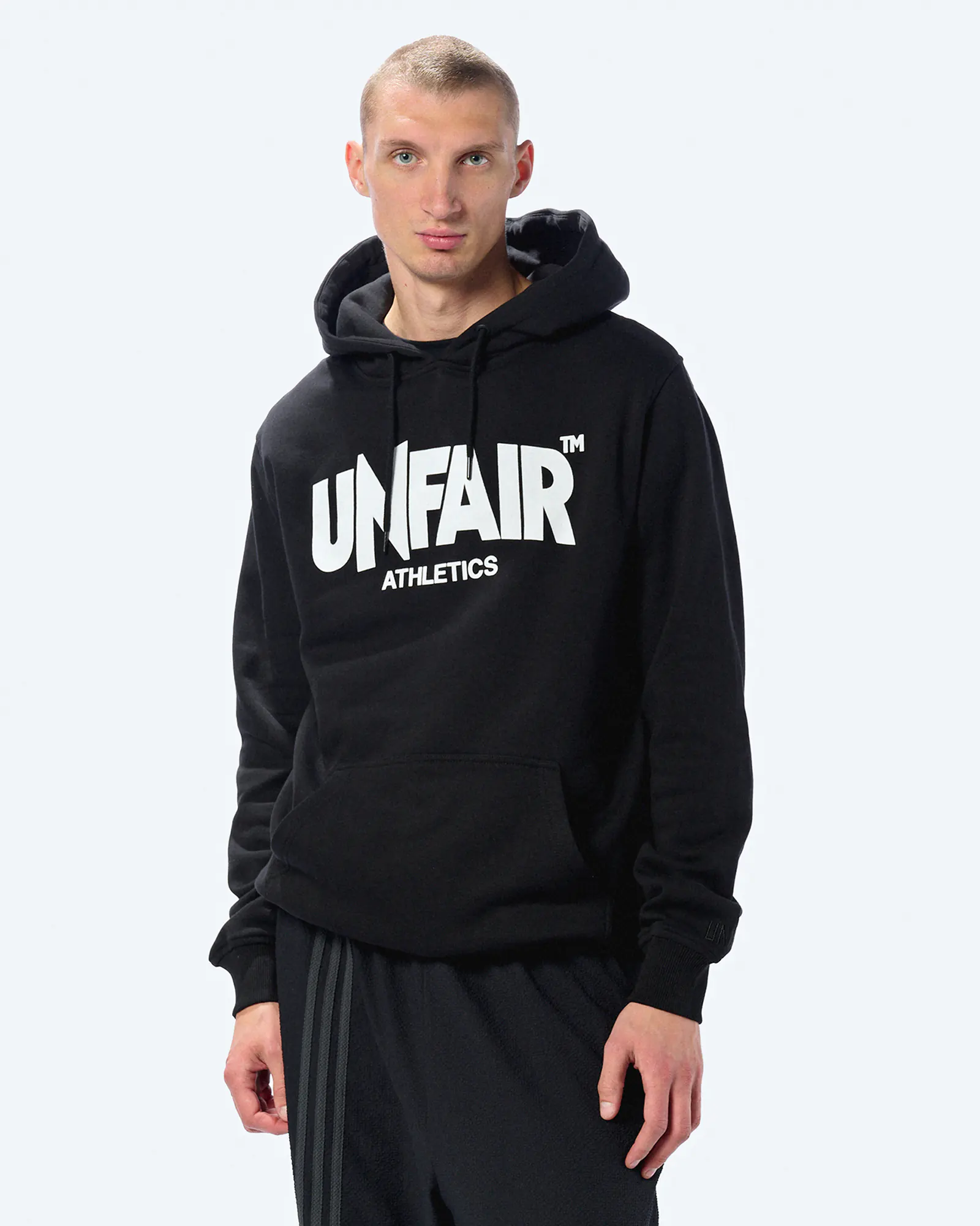 Unfair Athletics Classic Label Hoodie Black Unfair Athletics Classic Label Hoodie Black