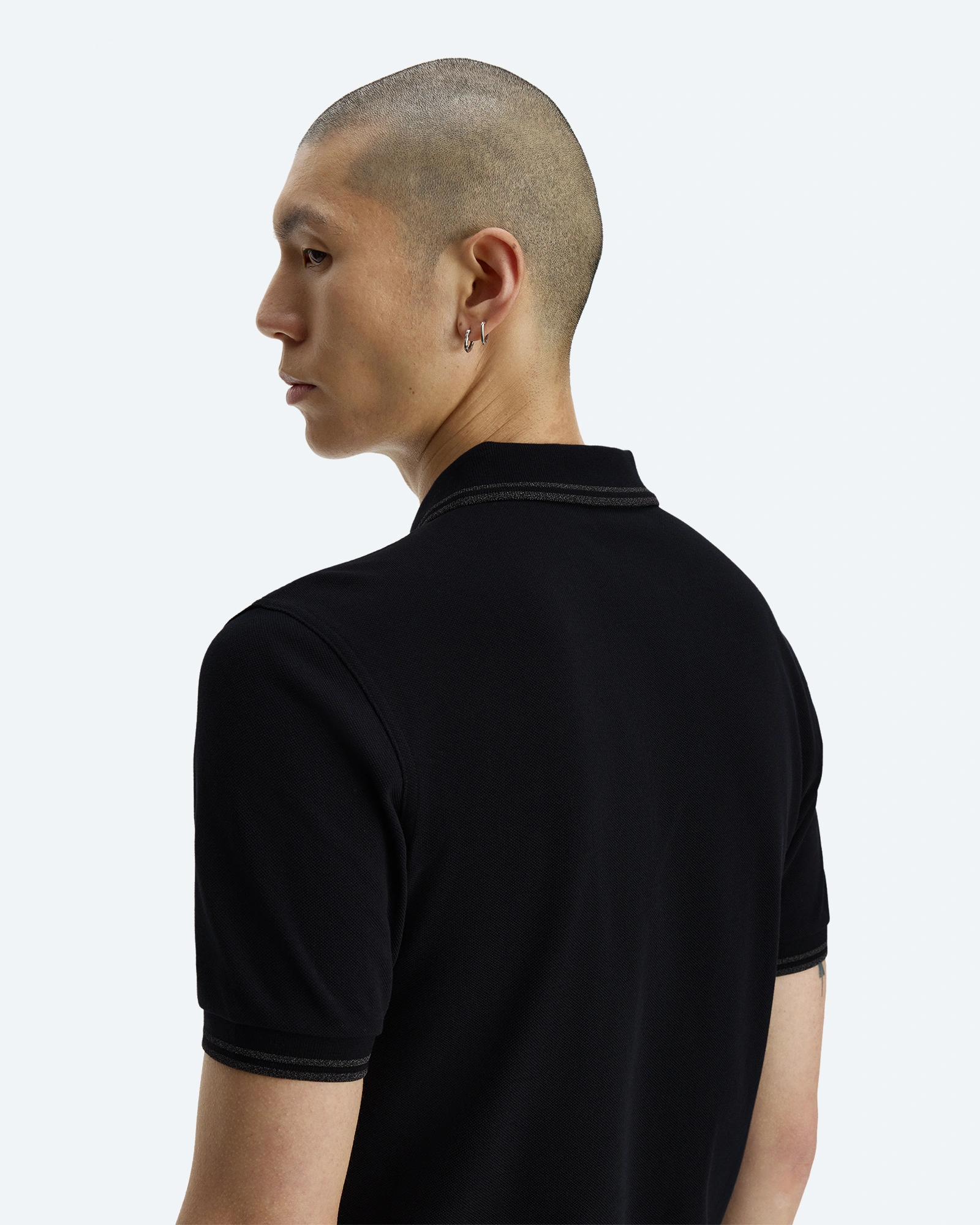 Twin Tipped Polo Shirt Black/Reflective Black/Reflective Black