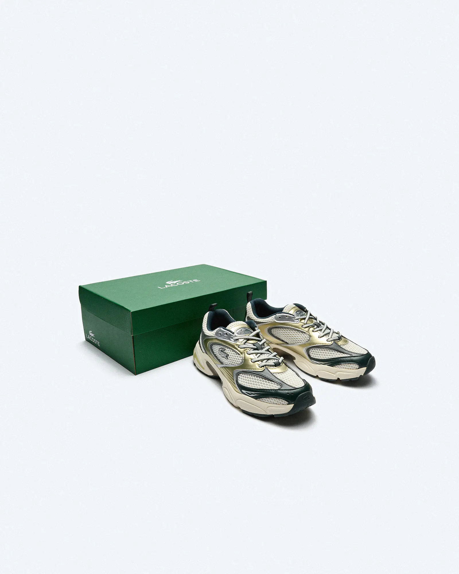 Lacoste Storm 96 2K 224 2 SMA Sneaker Offwhite/Dark Green Lacoste Storm 96 2K 224 2 SMA Sneaker Offwhite/Dark Green