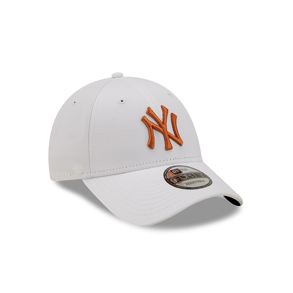 New Era MLB NY Yankees 9Forty Strapback Cap White/Copper