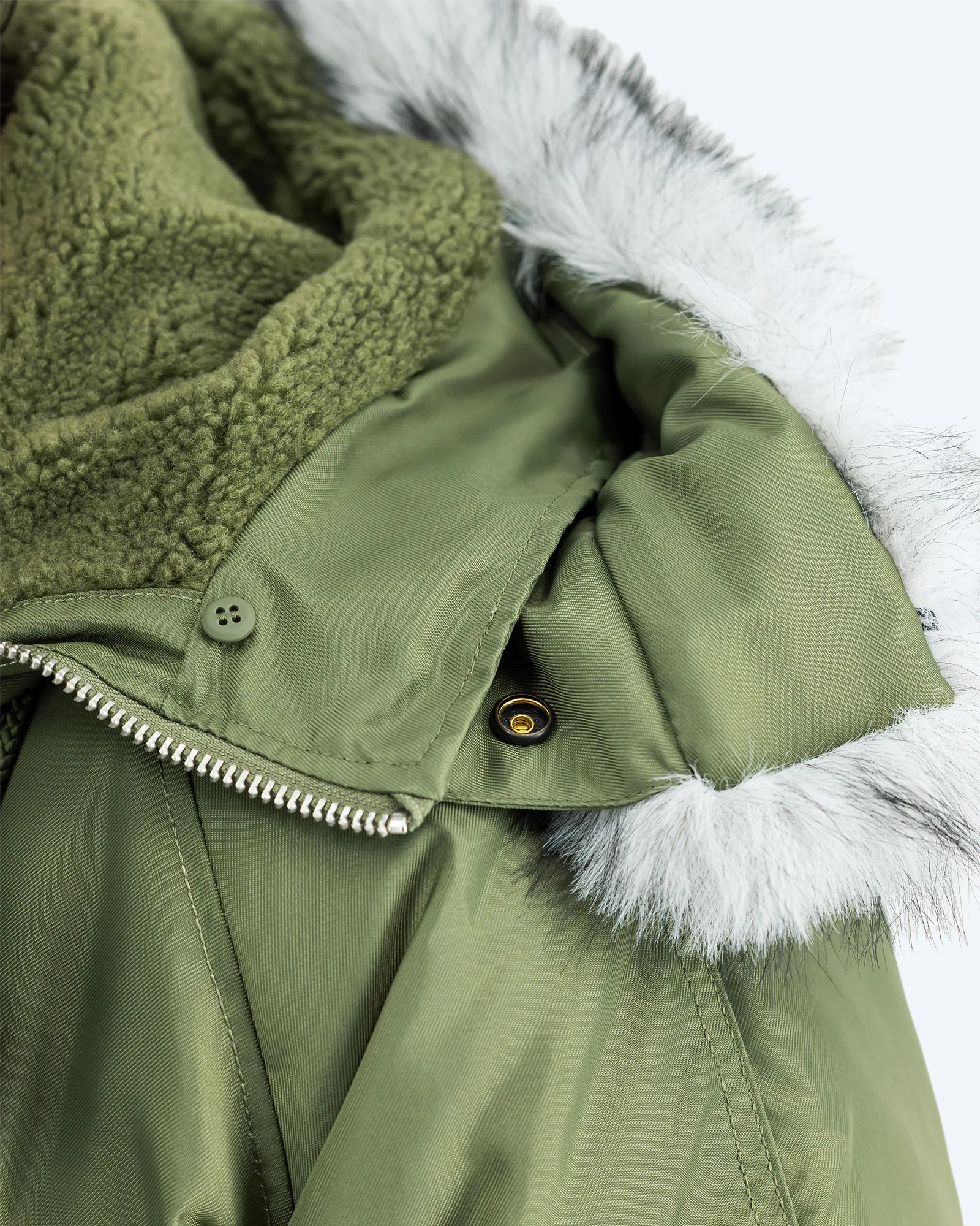 N-3A Vintage Parka Sage Green