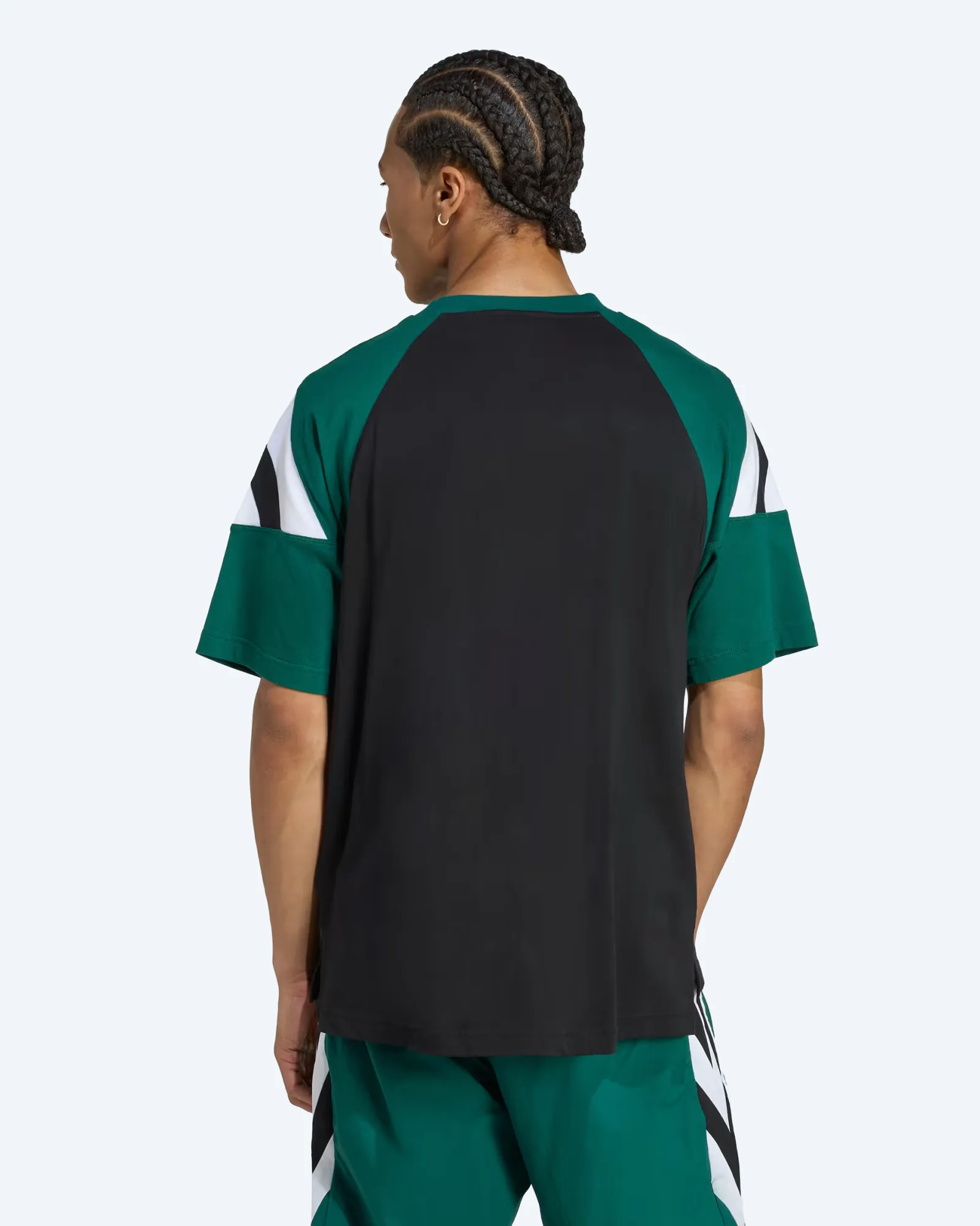 adidas Originals Cutline T-Shirt Black/Core Green