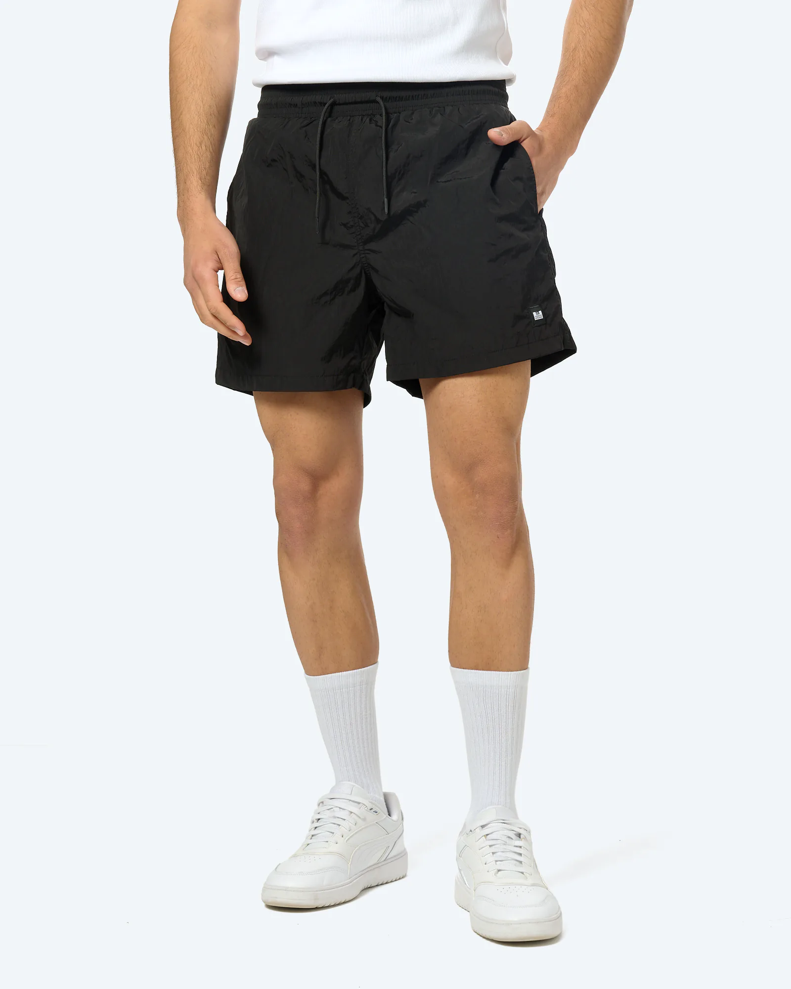 Weekend Offender Stacks Swim Short Black