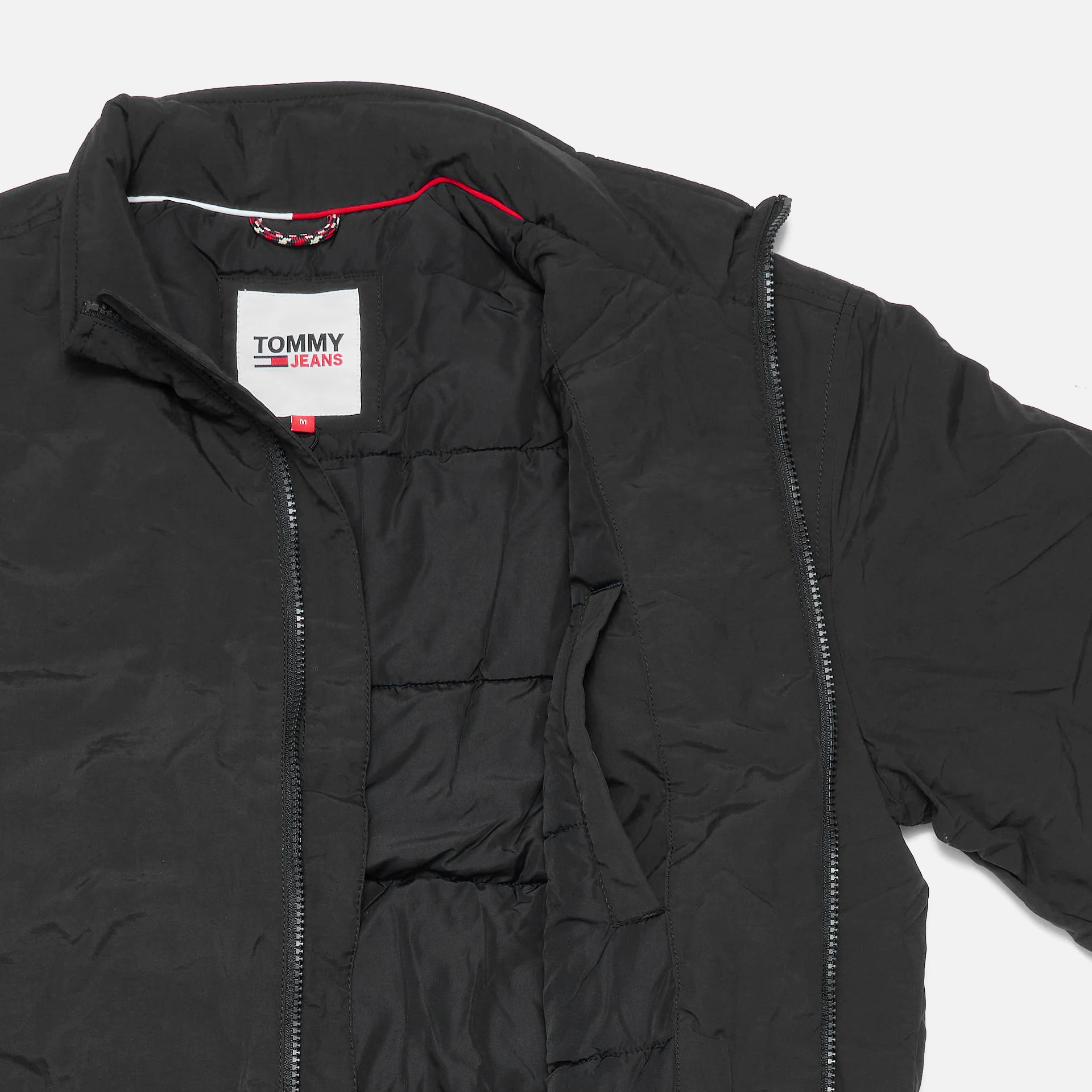 Tommy Jeans Essential Padded Jacket Black