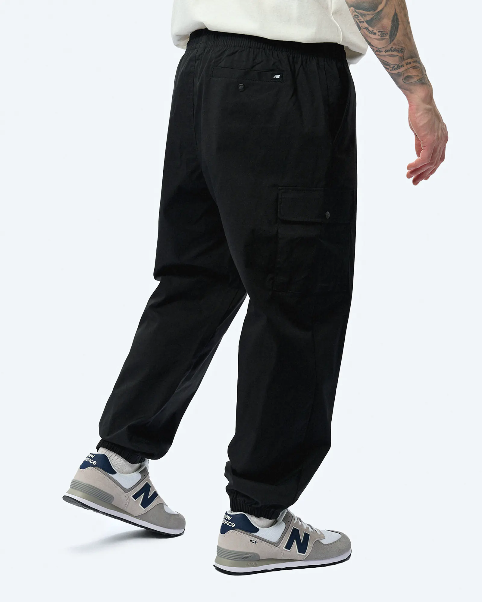 New Balance Twill Cargo Jogger Black New Balance Twill Cargo Jogger Black