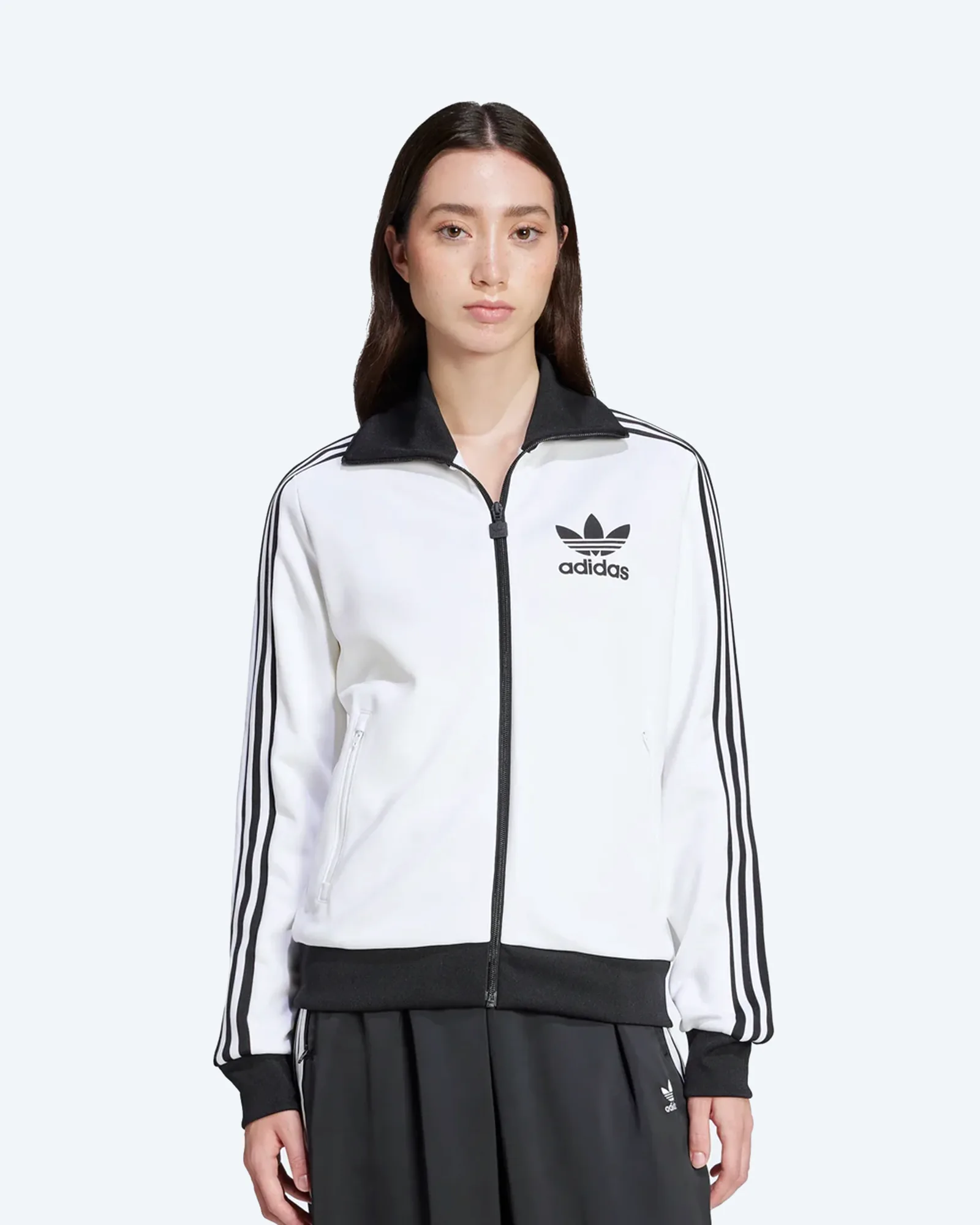 adidas Originals Classic Track Top White/Black