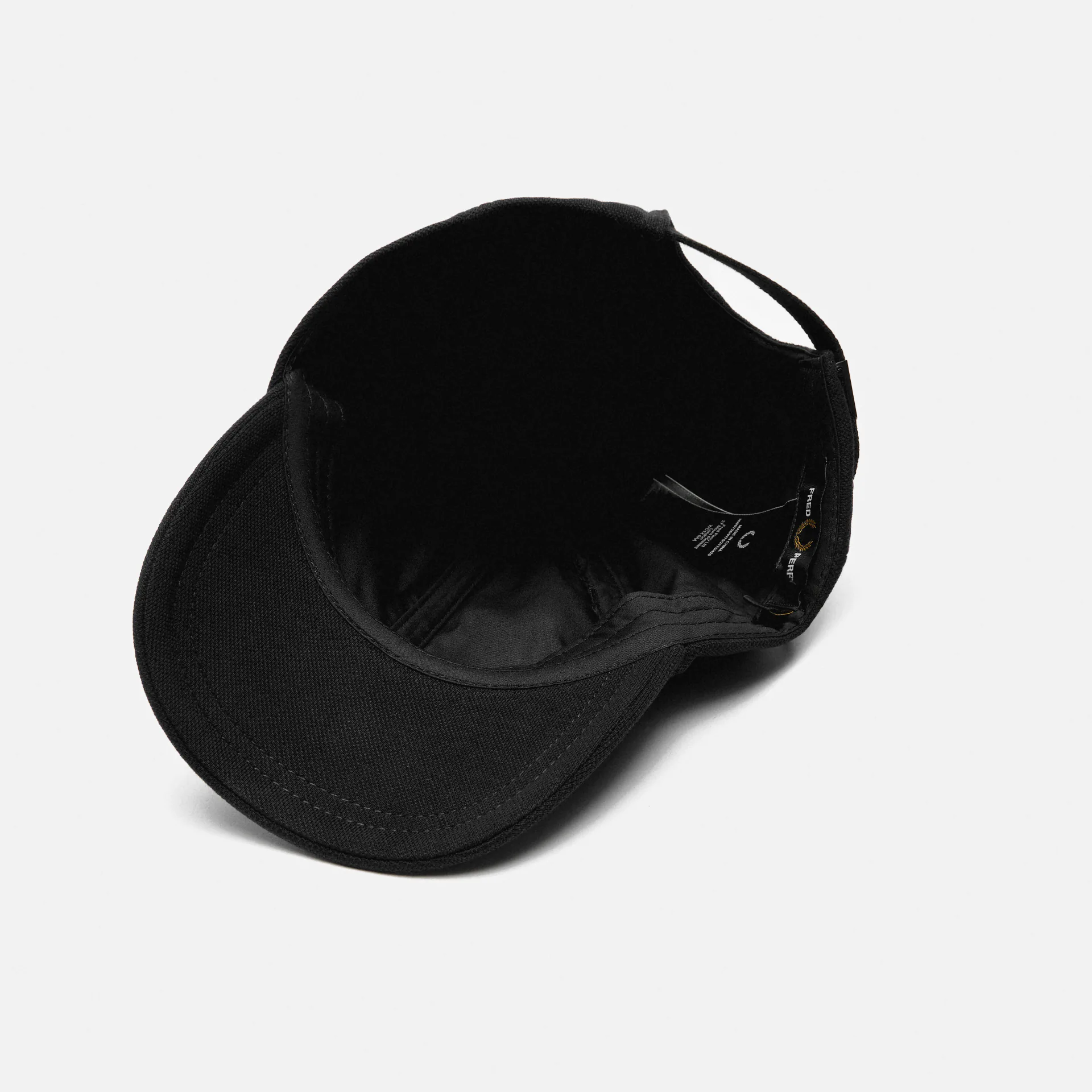 Fred Perry Pique Classic Cap Whisky Brown