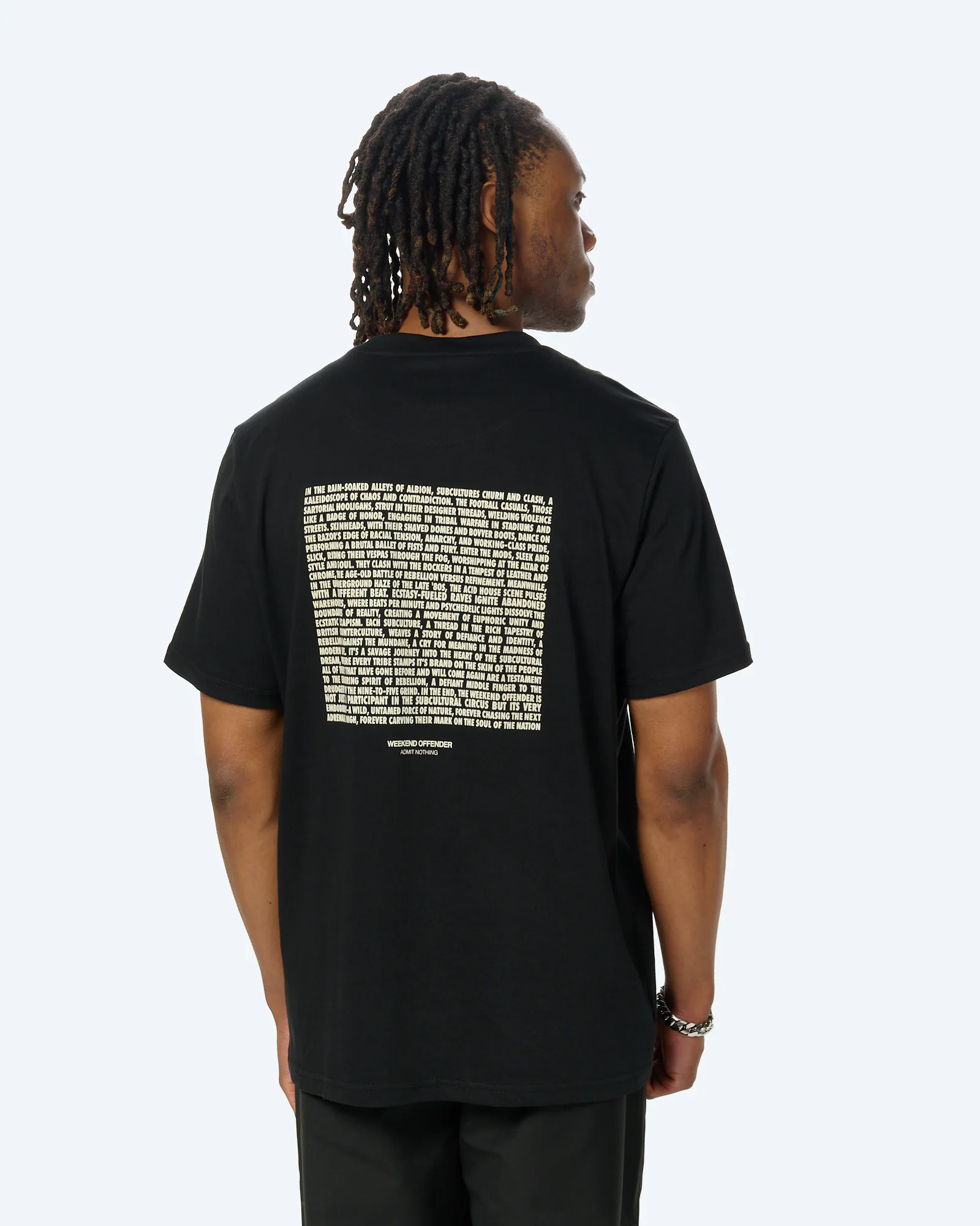 Weekend Offender Albion Graphic T-Shirt Black