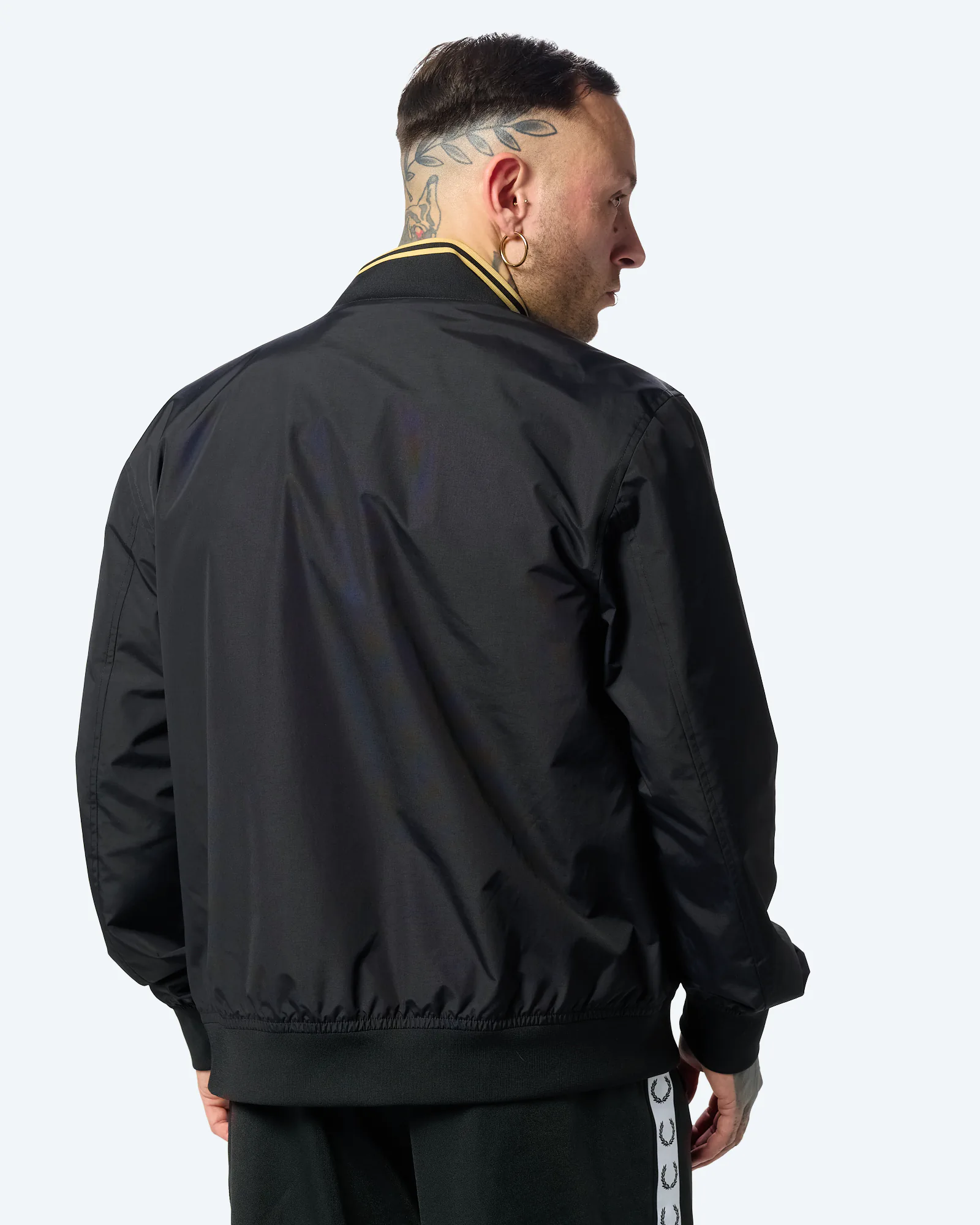 Fred Perry Brentham Bomber Jacket Black