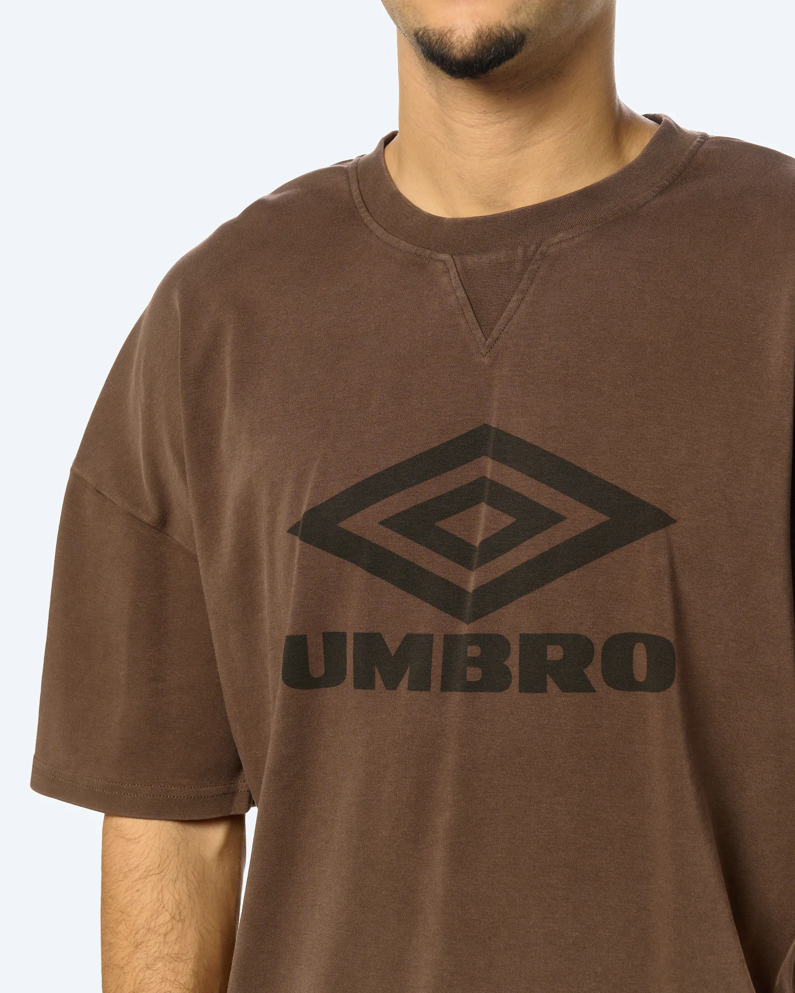 Washed Boxy T-Shirt Demitasse/Black