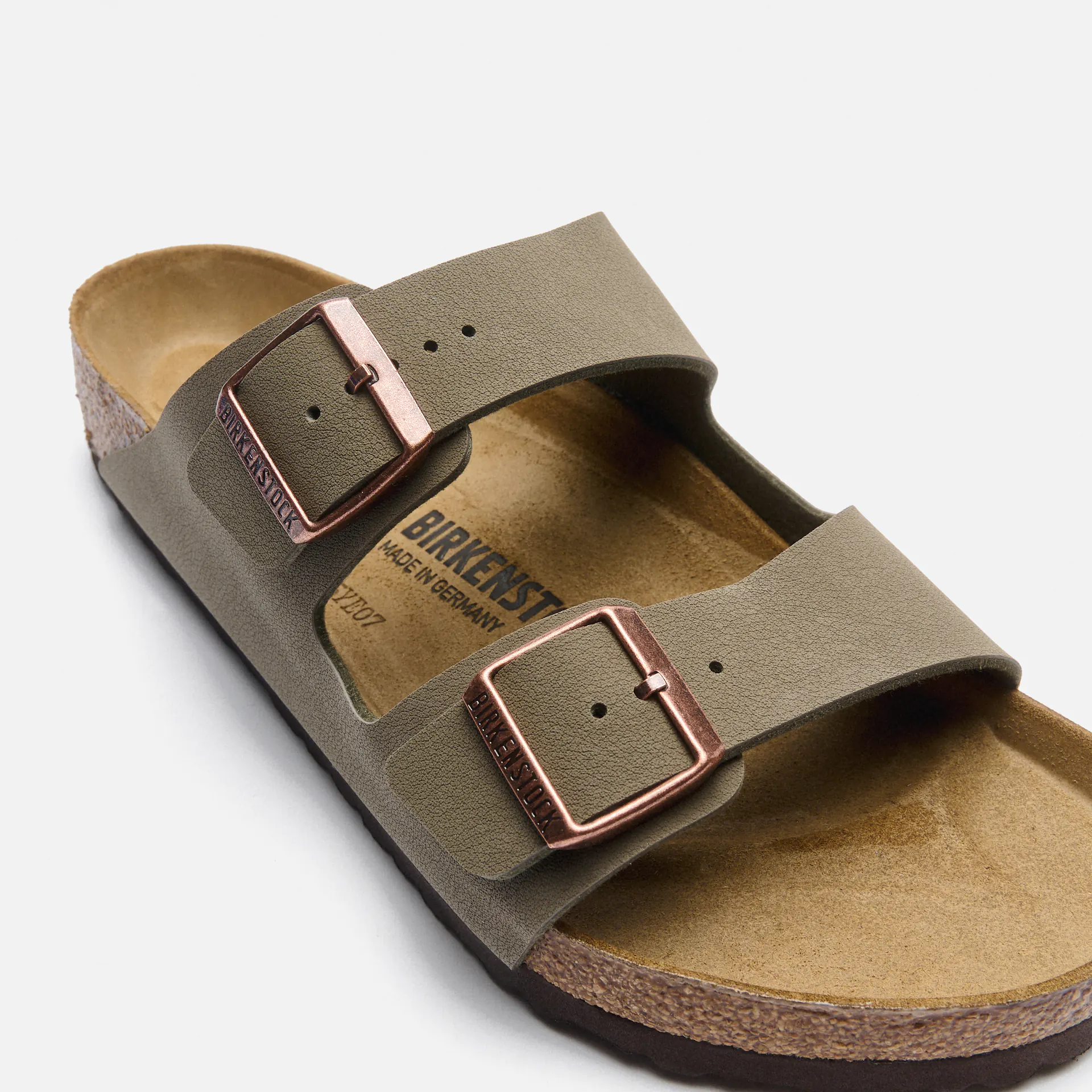 Birkenstock Arizona Birko-Flor Sandals Stone