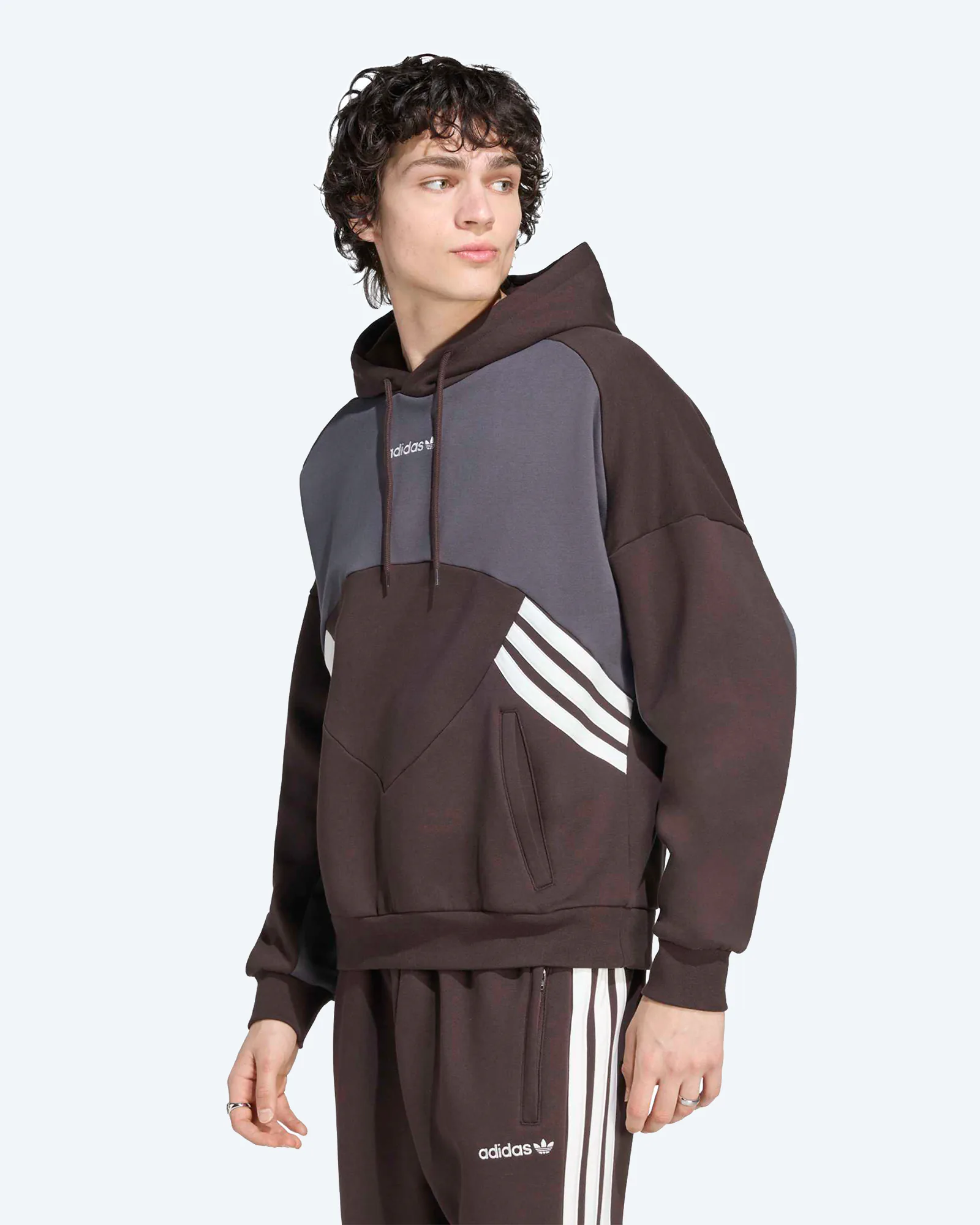 Munich 93 Cutline Hoody Aurora Coffee/Utility Black