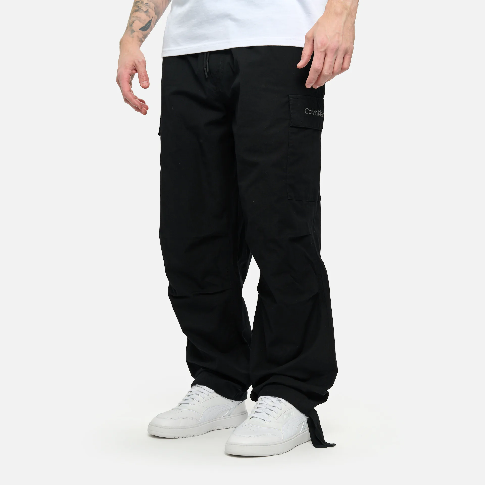 Calvin Klein Jeans Essential Regular Cargo CK Black