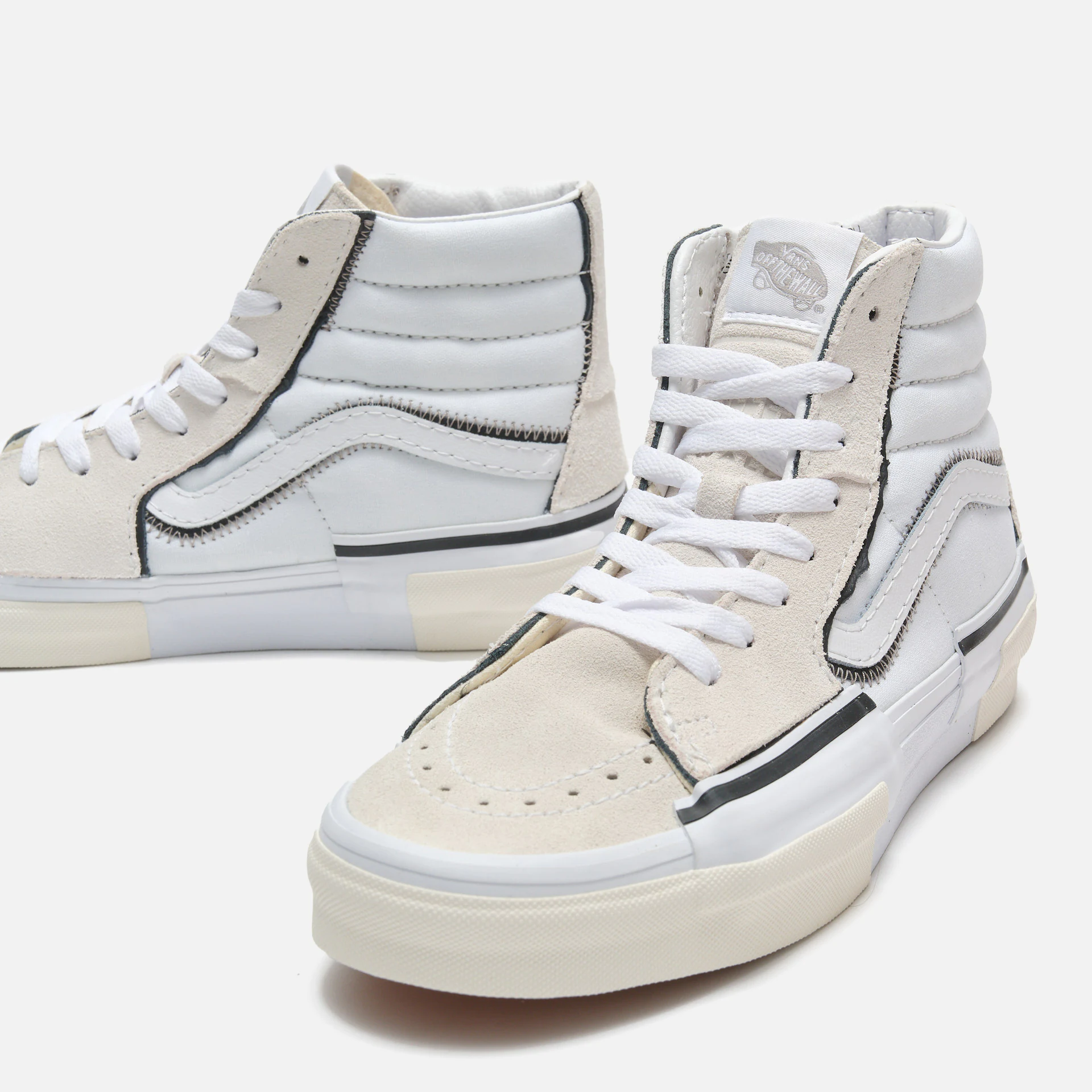 Vans SK8-Hi Sneaker Reconstruct True White Vans SK8-Hi Sneaker Reconstruct True White