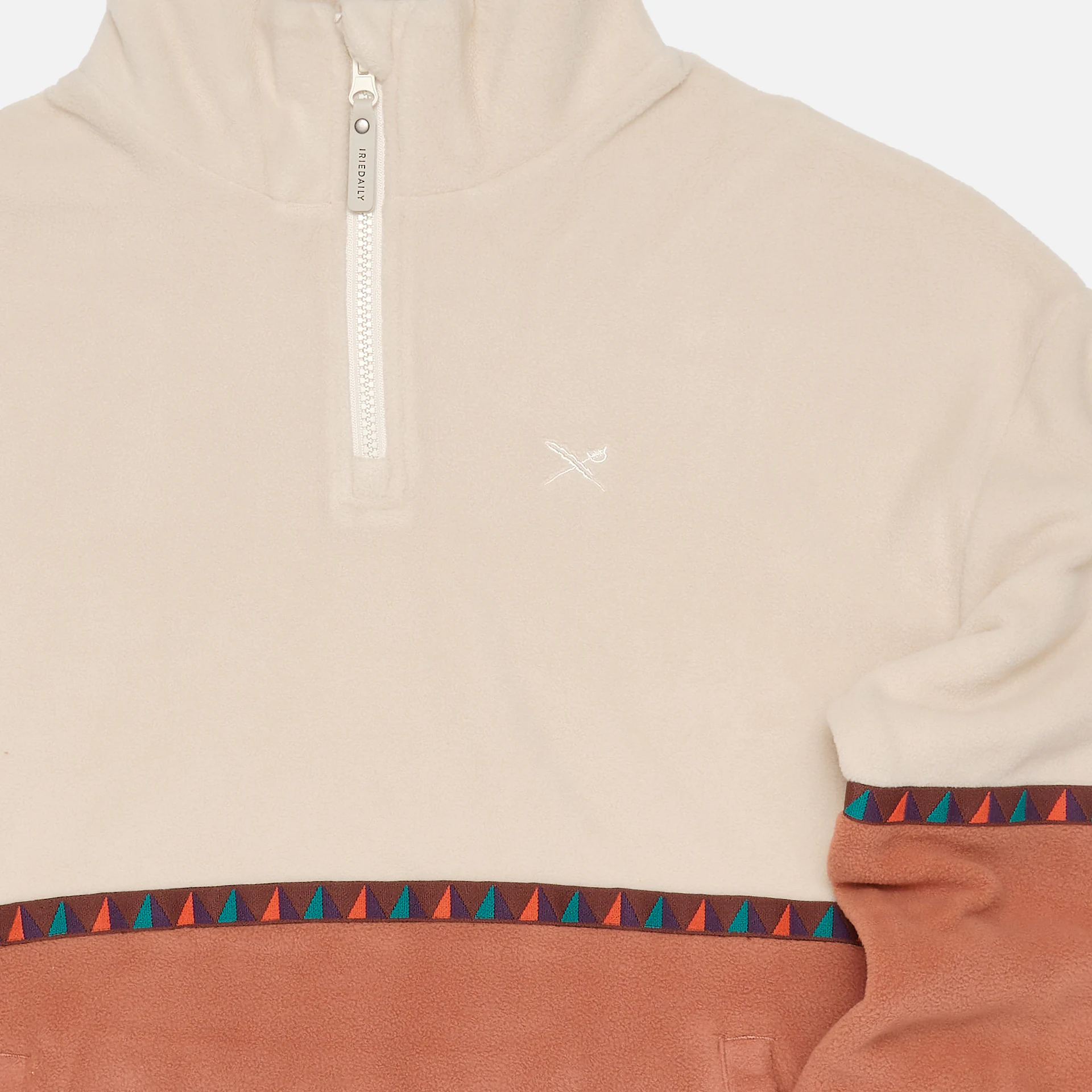 Iriedaily Holina Fleece Troyer Cedar Wood