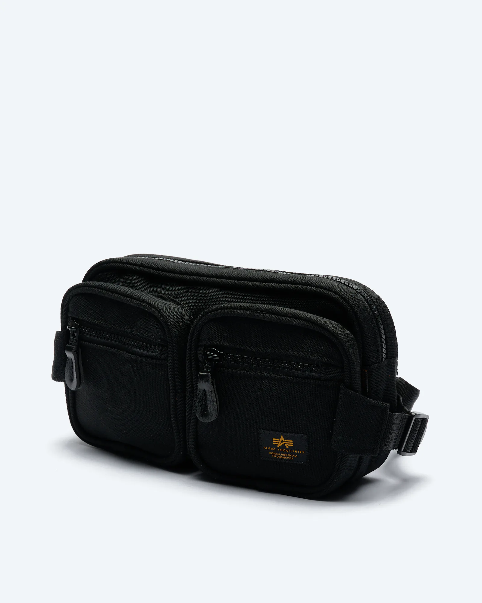 Alpha Industries Label Waist Bag Black