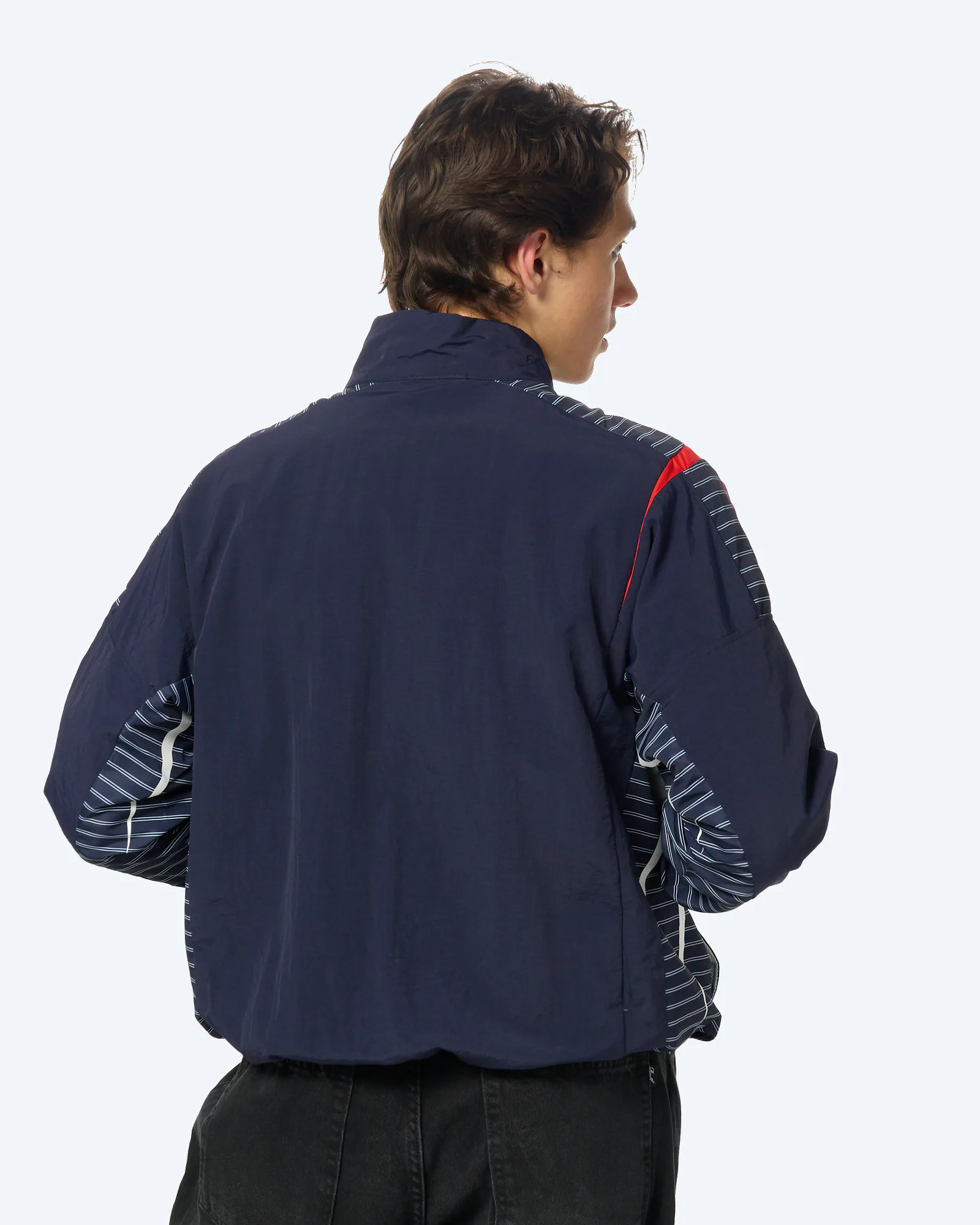 Umbro Relaxed Track Jacket Baritone Blue/Brilliant White/Goji Berry