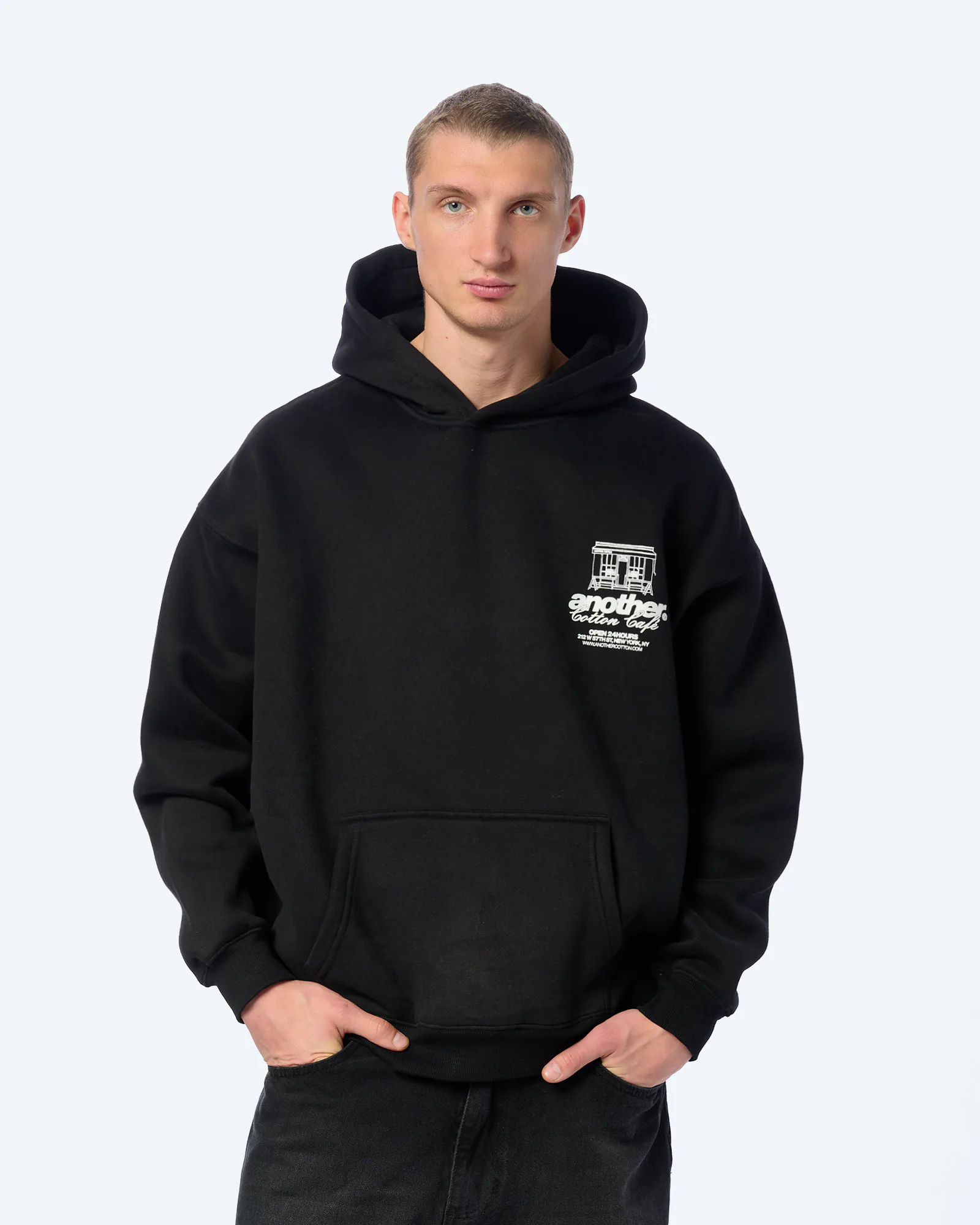 Another Cotton Sunday Morning Hoodie Black