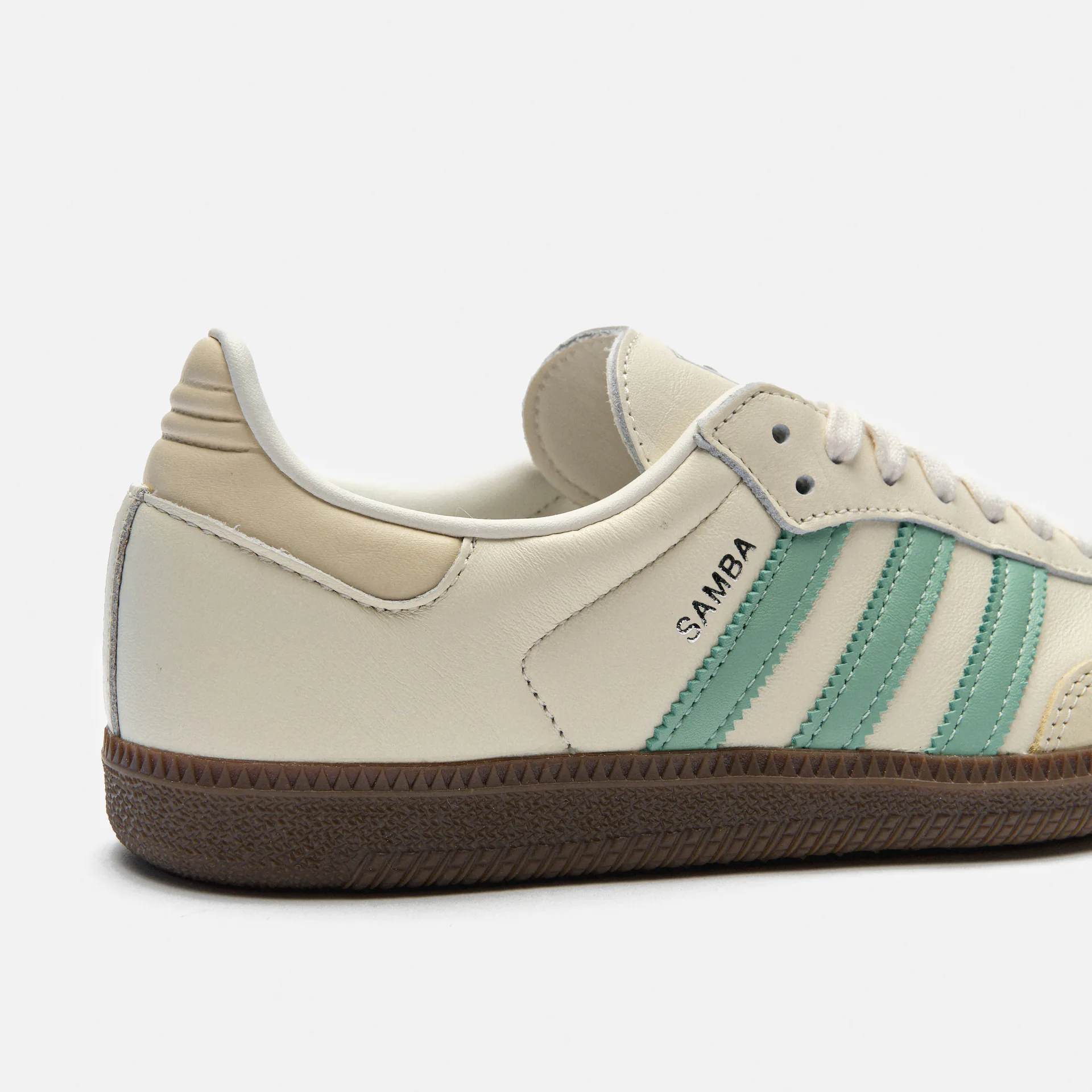 adidas Originals Samba Sneaker OG Cloud White Hazy Green Wonder White