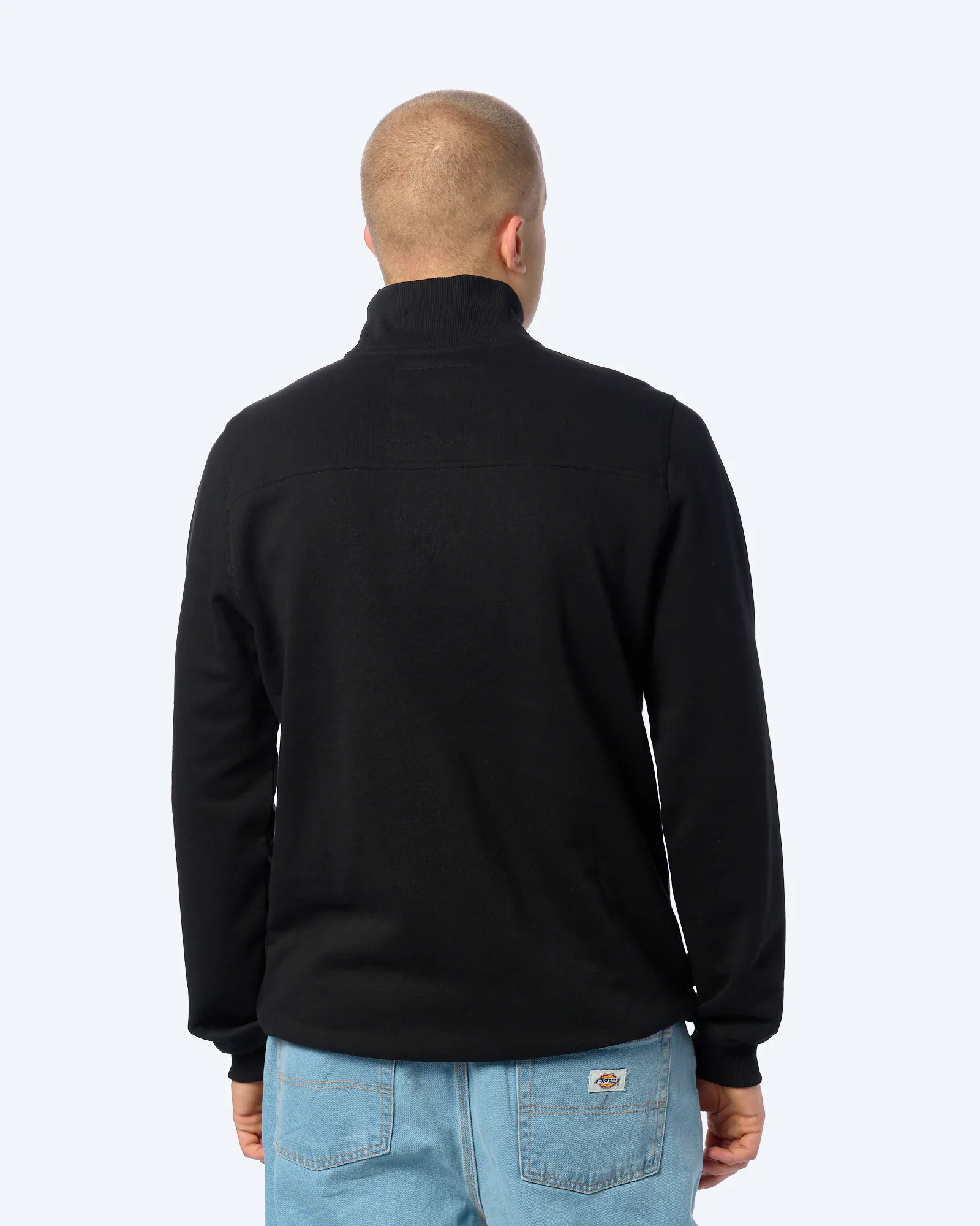 Unfair Athletics Curved Halfzip Sweatshirt Black