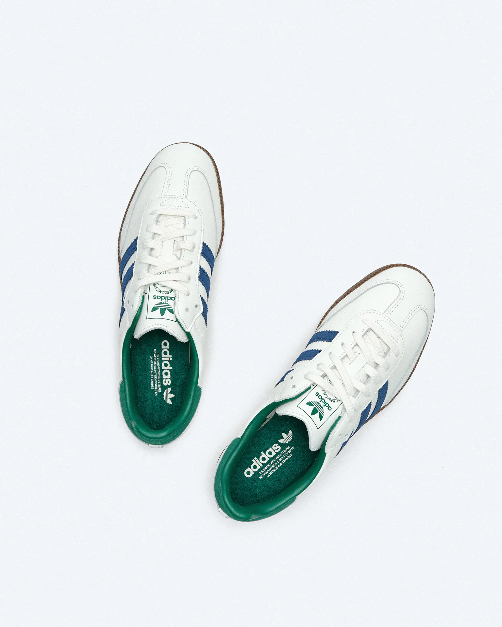 adidas Originals Samba OG Sneaker Black White Collegiate Green Active Green