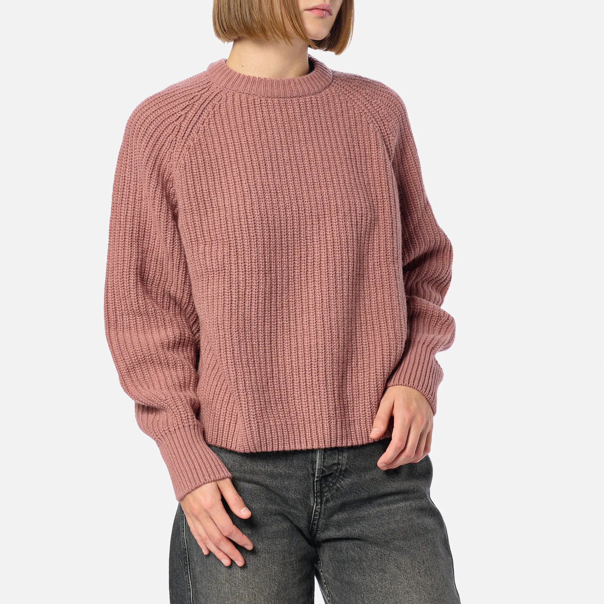 ARMEDANGELS KAAGI Knit Sweatshirt Light Berry