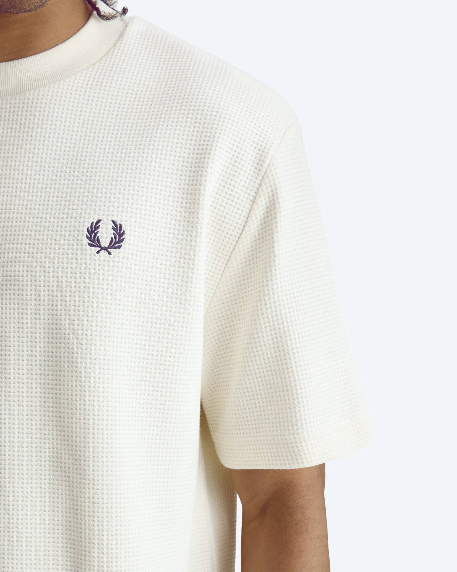 Waffle T-Shirt Ecru