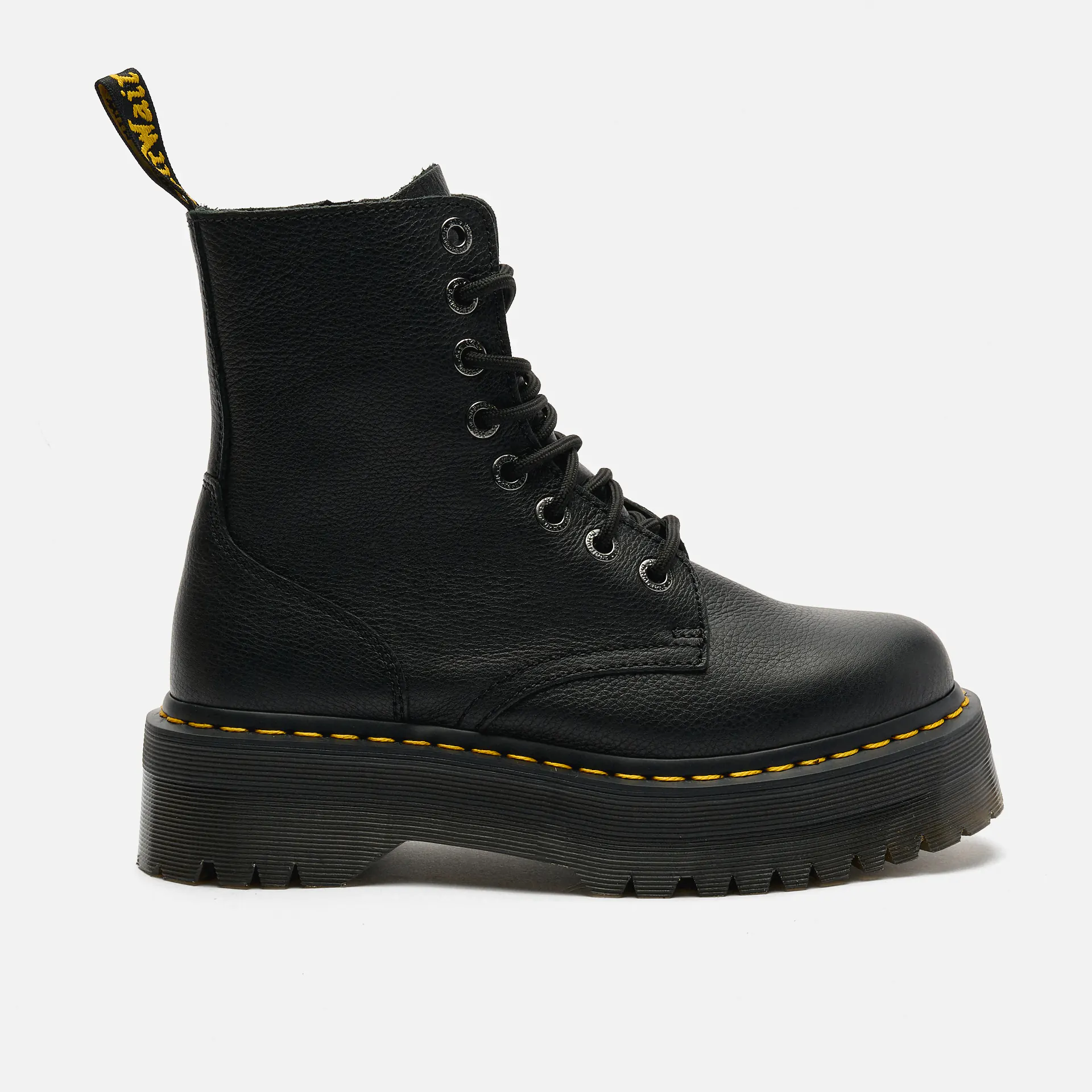 Dr. Martens Jadon III Pisa Leder Plateau Boots Black