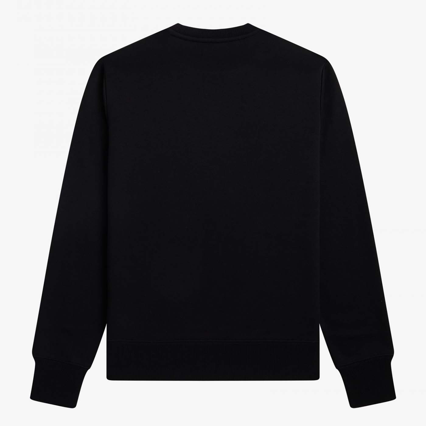 Fred Perry Embroidered Sweatshirt Black