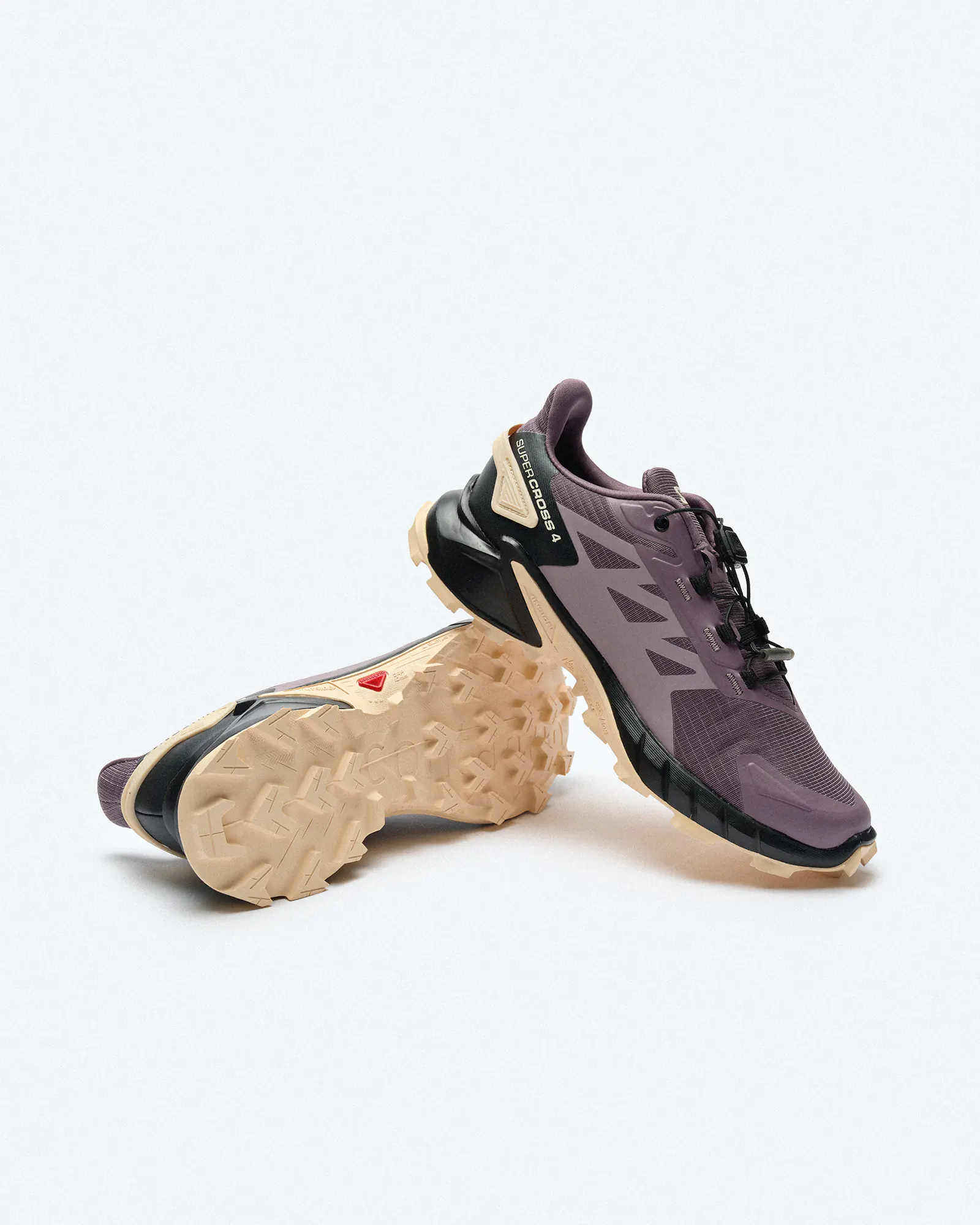 Salomon Supercross 4 Sneaker Moonscape/Black/Tender Peach Salomon Supercross 4 Sneaker Moonscape/Black/Tender Peach