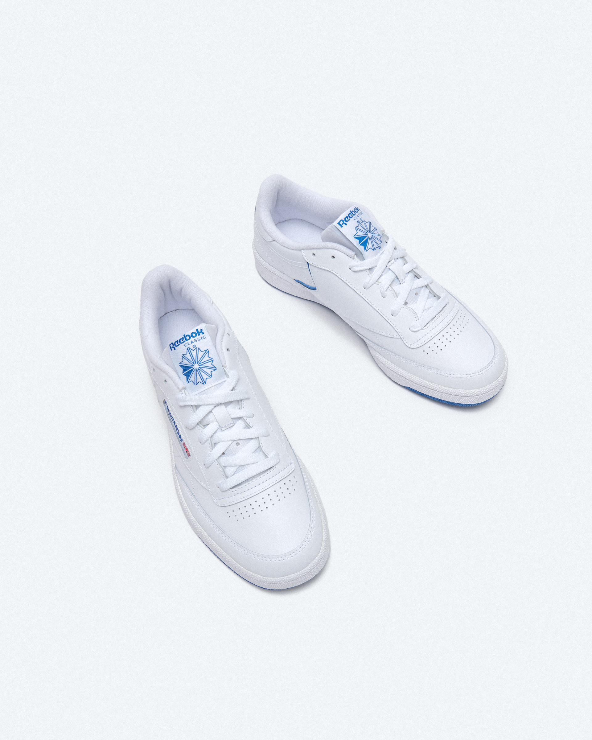 Reebok Club C 85 Sneaker White/White/Blue