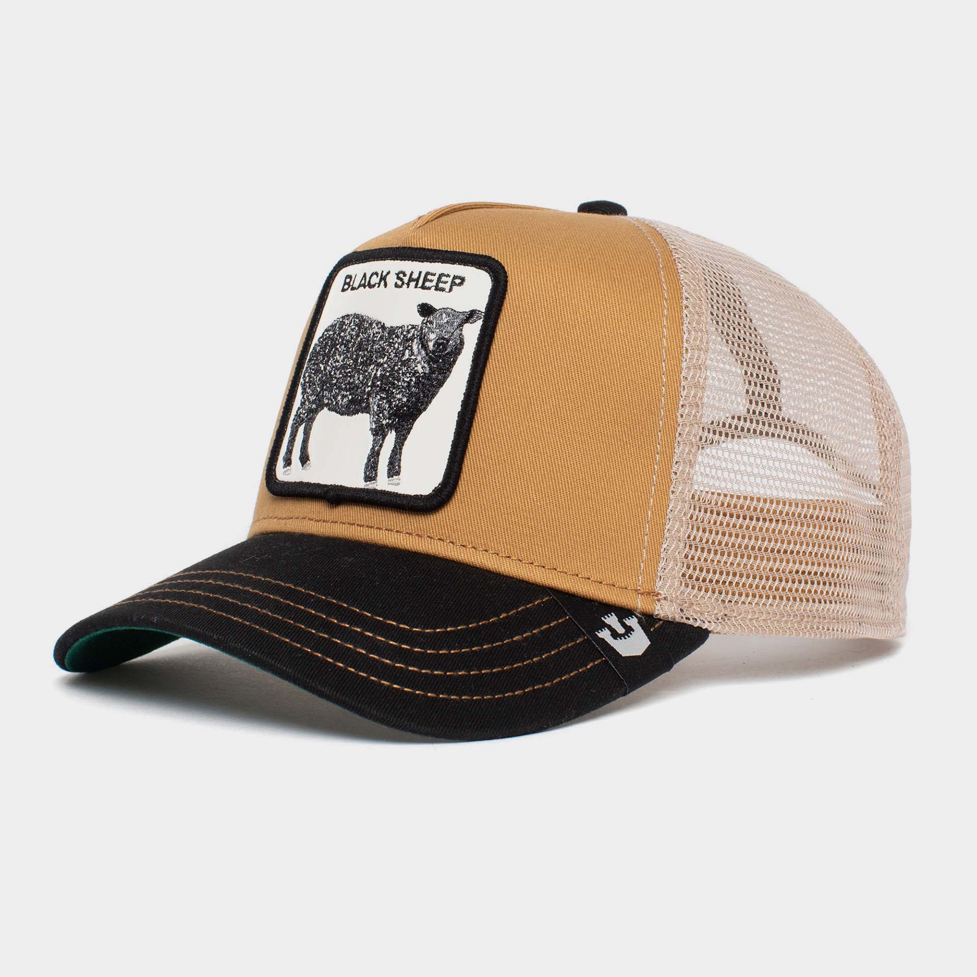 Goorin Bros The Black Sheep Trucker Cap Khaki