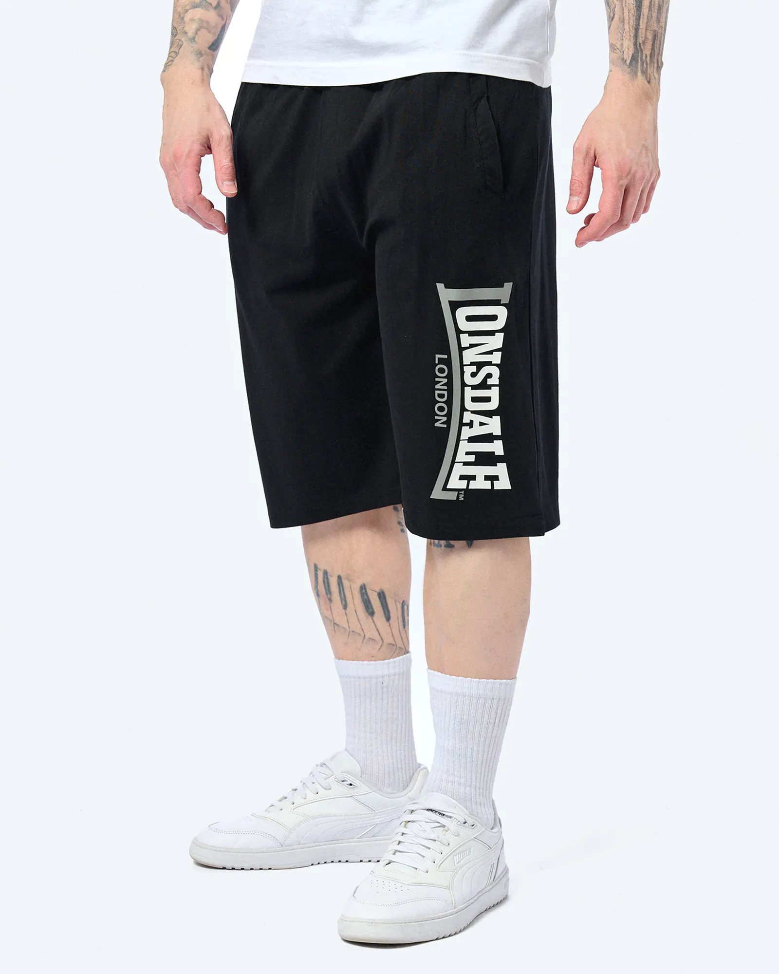 Lonsdale LOGO JAM Shorts Black Lonsdale LOGO JAM Shorts Black