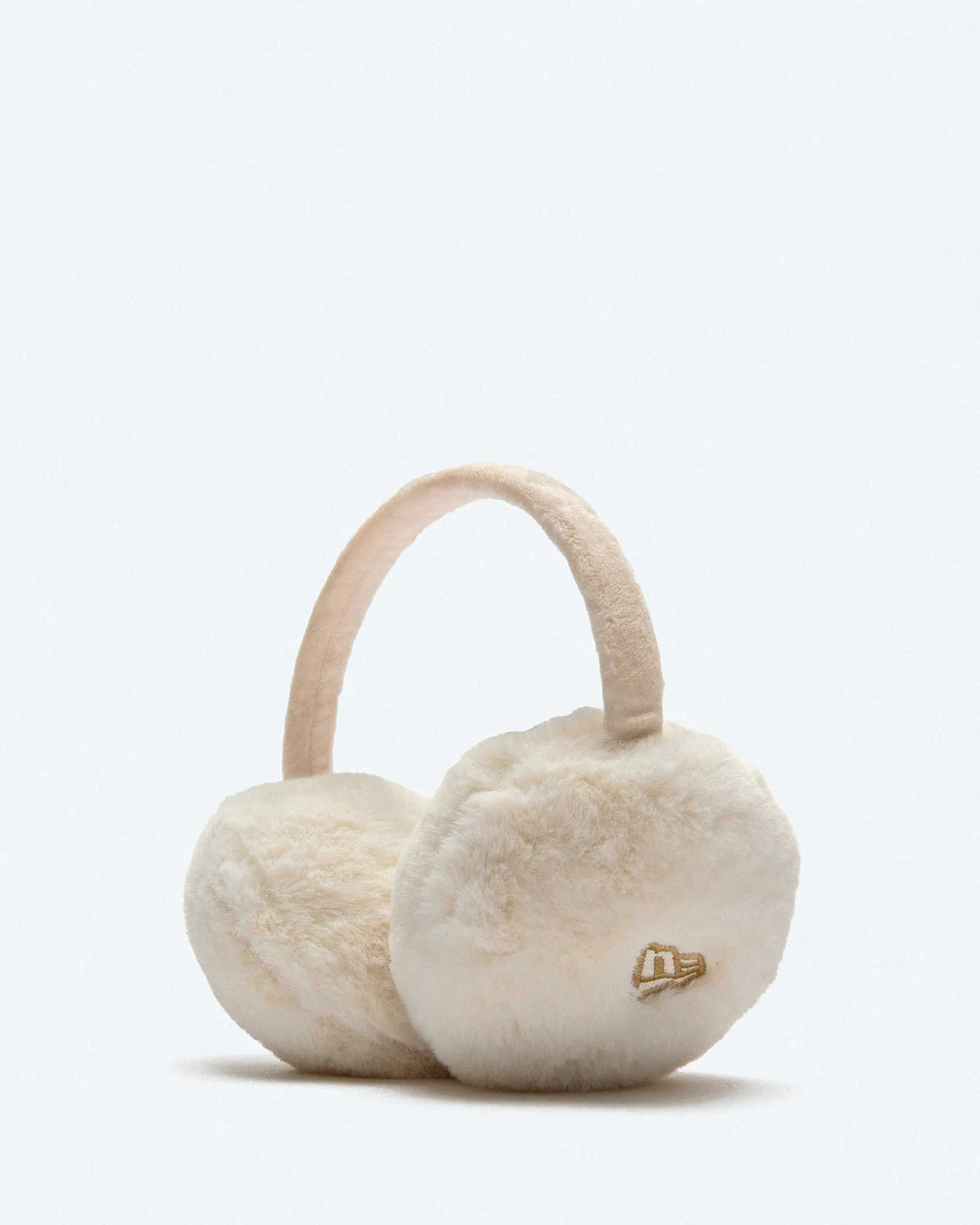 New Era Faux Fur Ear Muffs Stone New Era Faux Fur Ear Muffs Stone