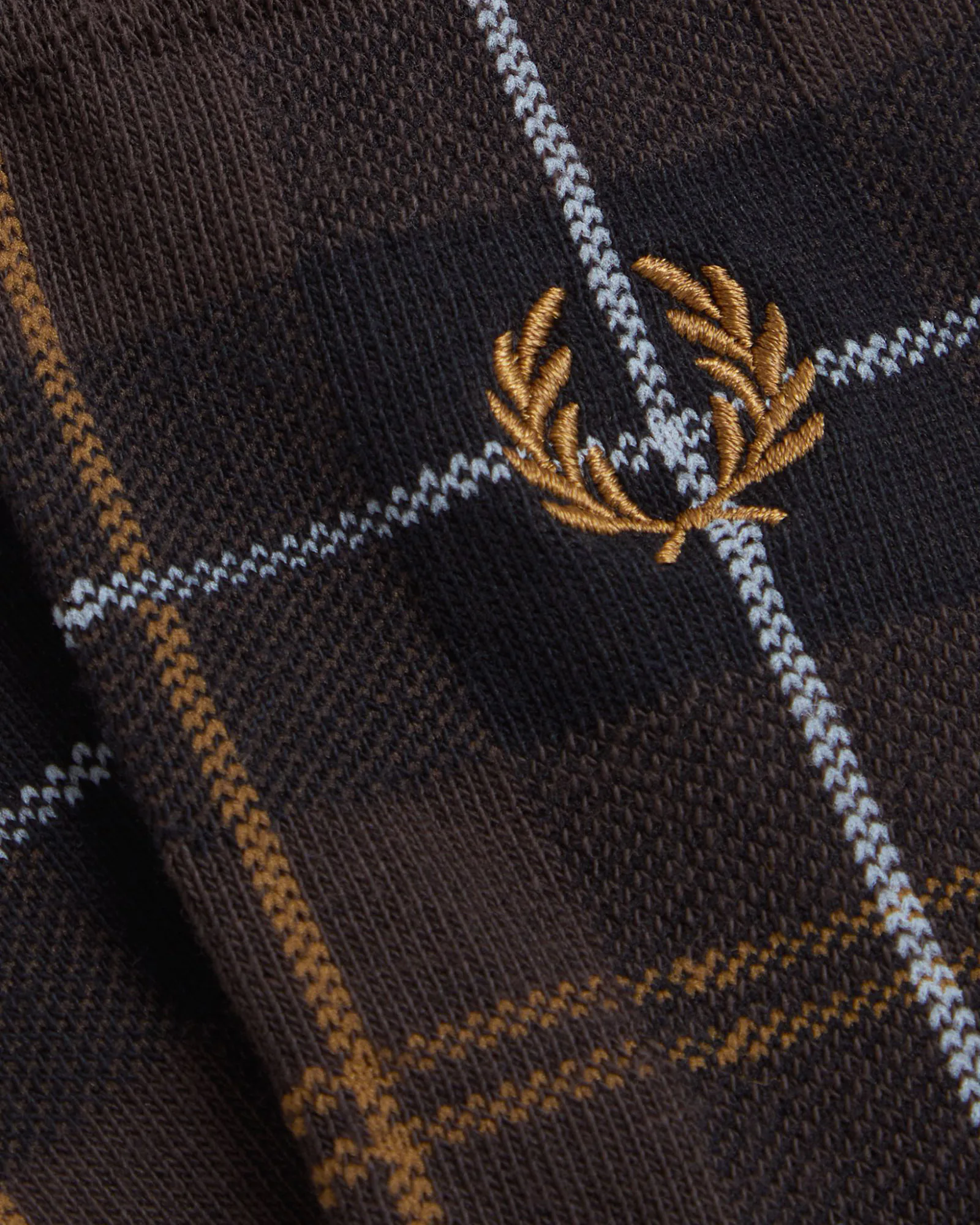 Tartan Sock Rich Brown
