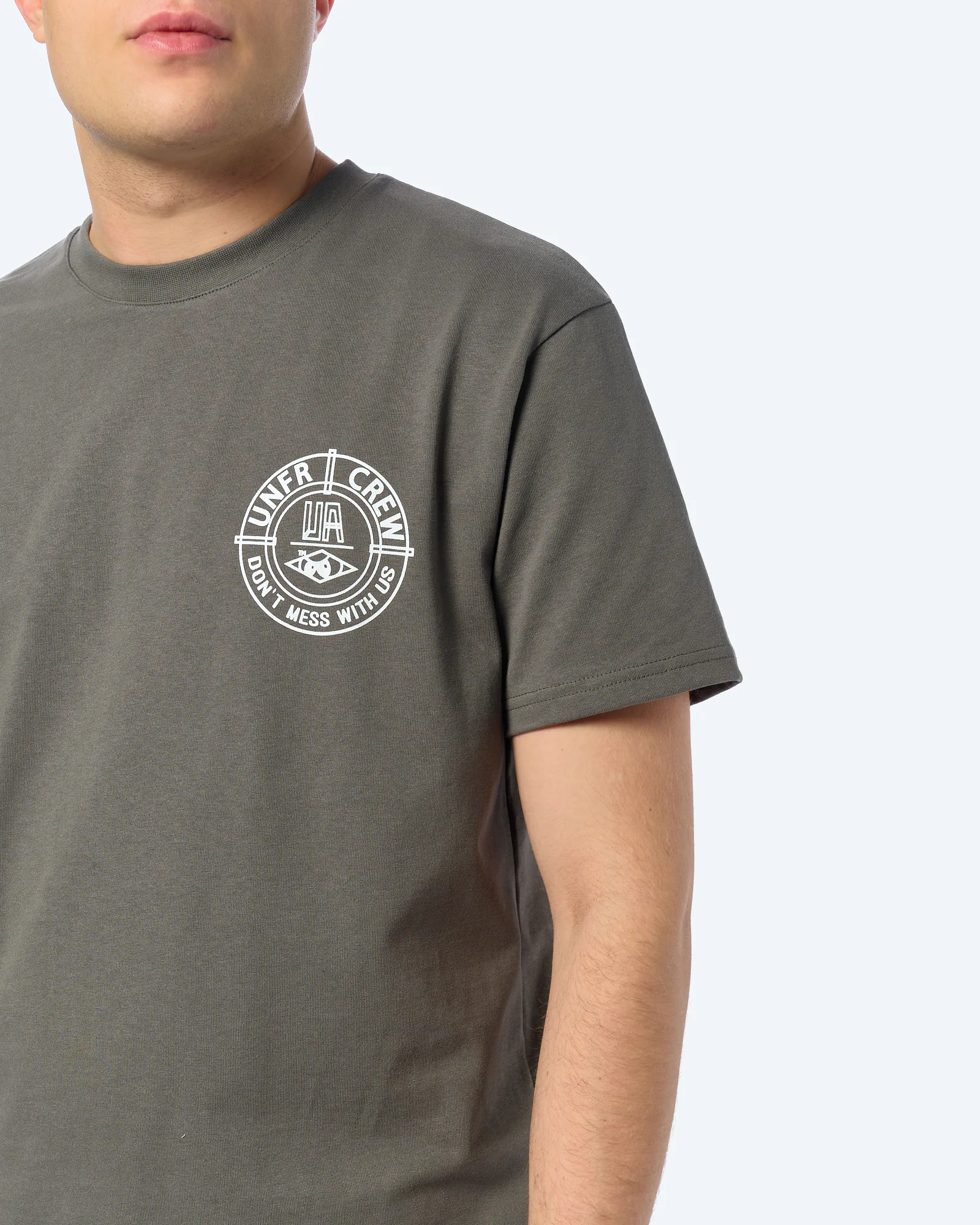 Unfair Athletics DMWU BP T-Shirt Charcoal