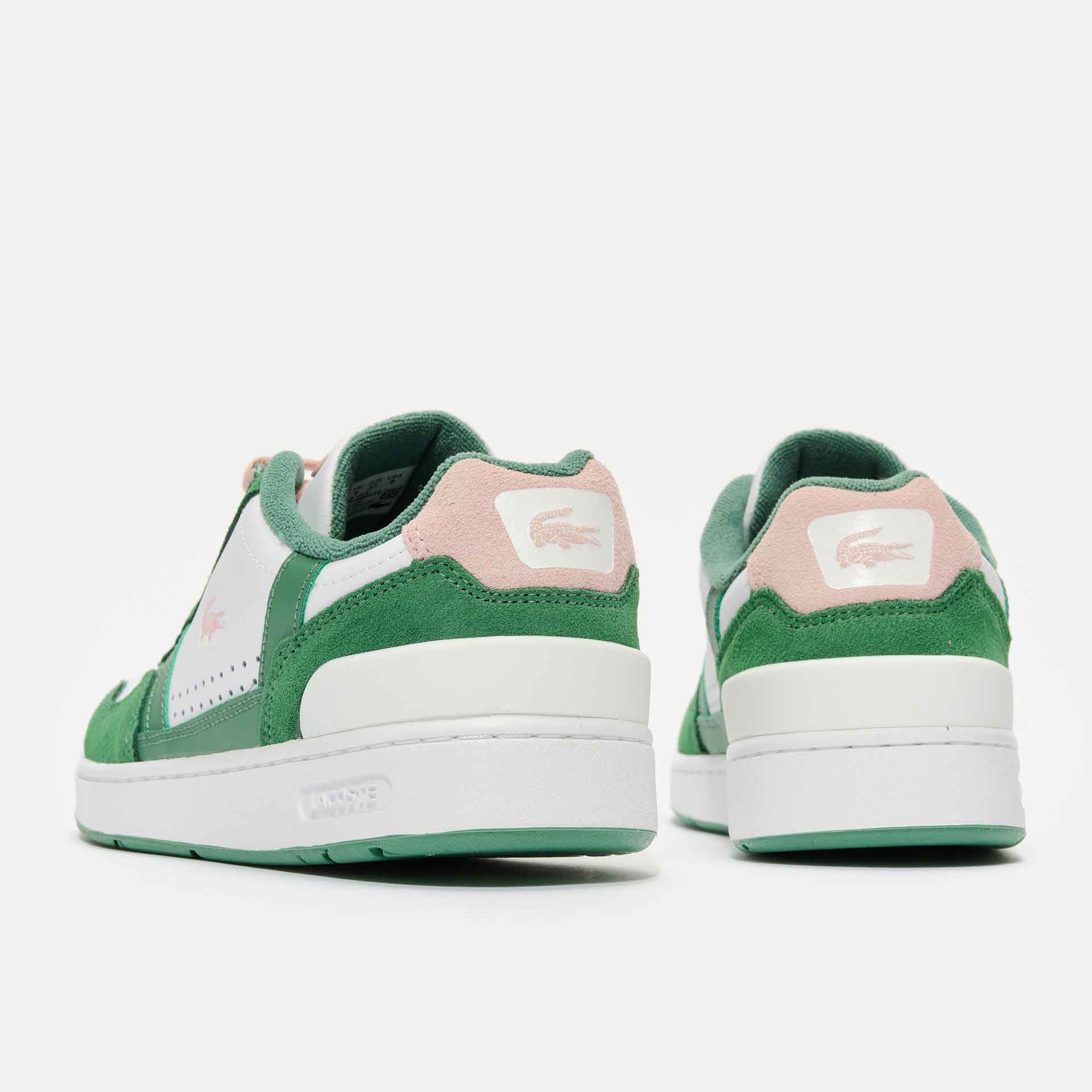 Lacoste T-Clip 123 Sneaker White/Green/Light Pink