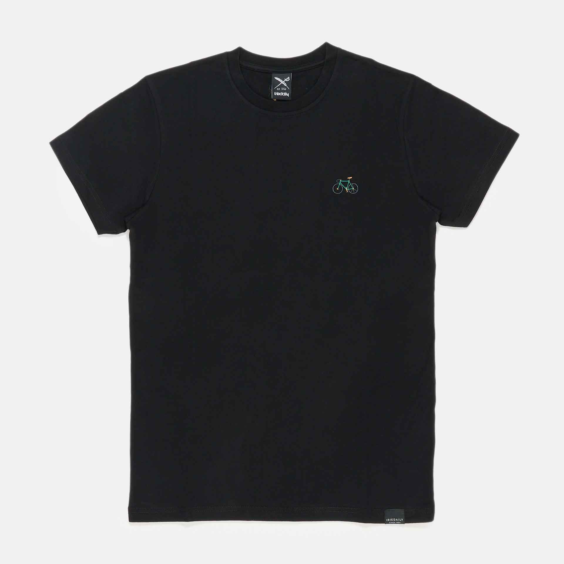 Iriedaily Peaceride Embroidered T-Shirt Black