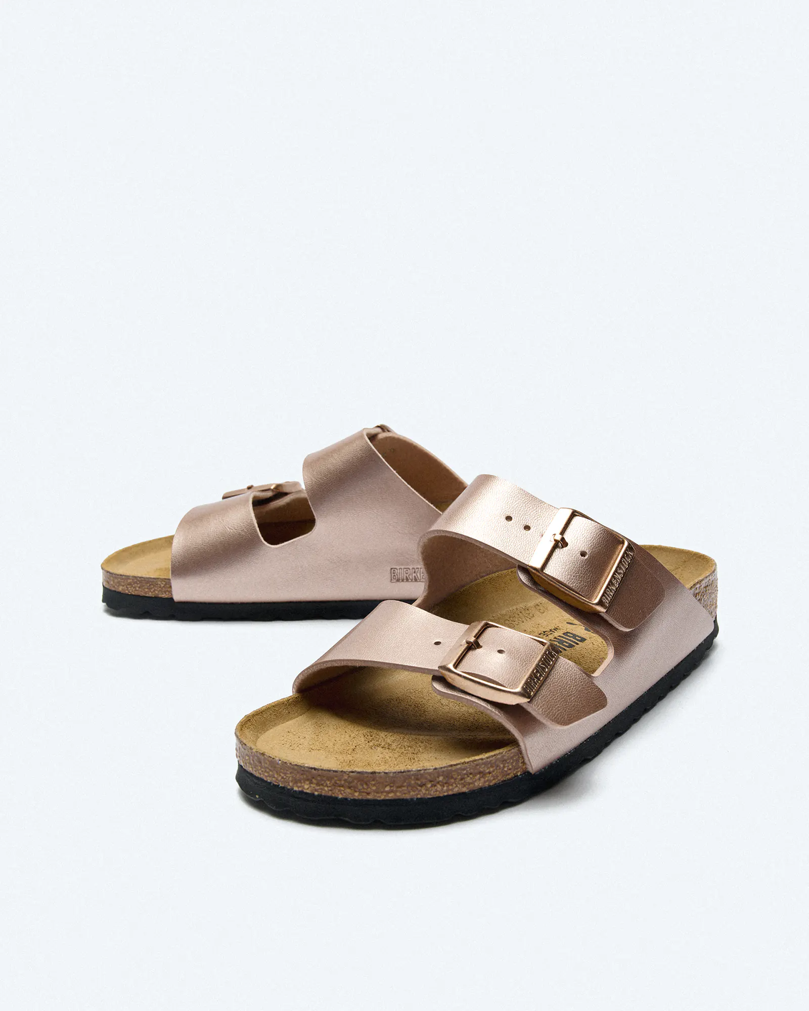 Birkenstock Arizona Birko-Flor (Narrow Fit) Sandals Copper 