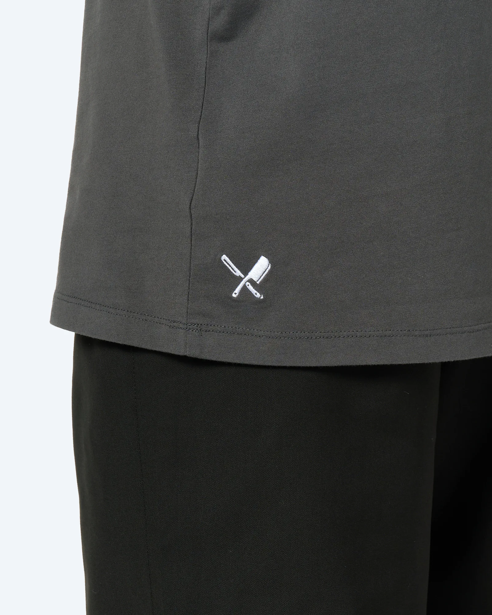 Distorted People Classic Crew Neck T-Shirt Dusk 