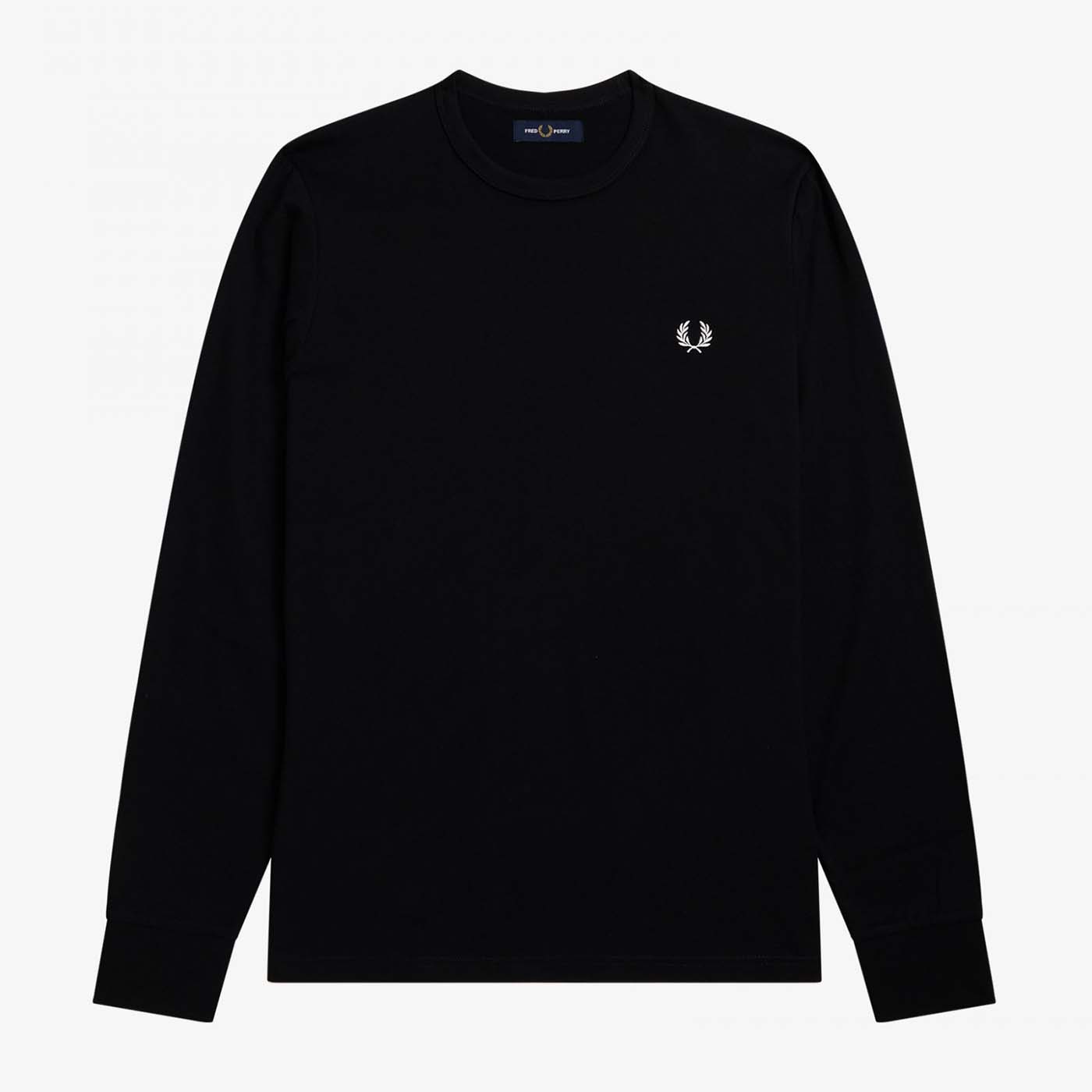 Fred Perry Laurel Wreath Longsleeve Black