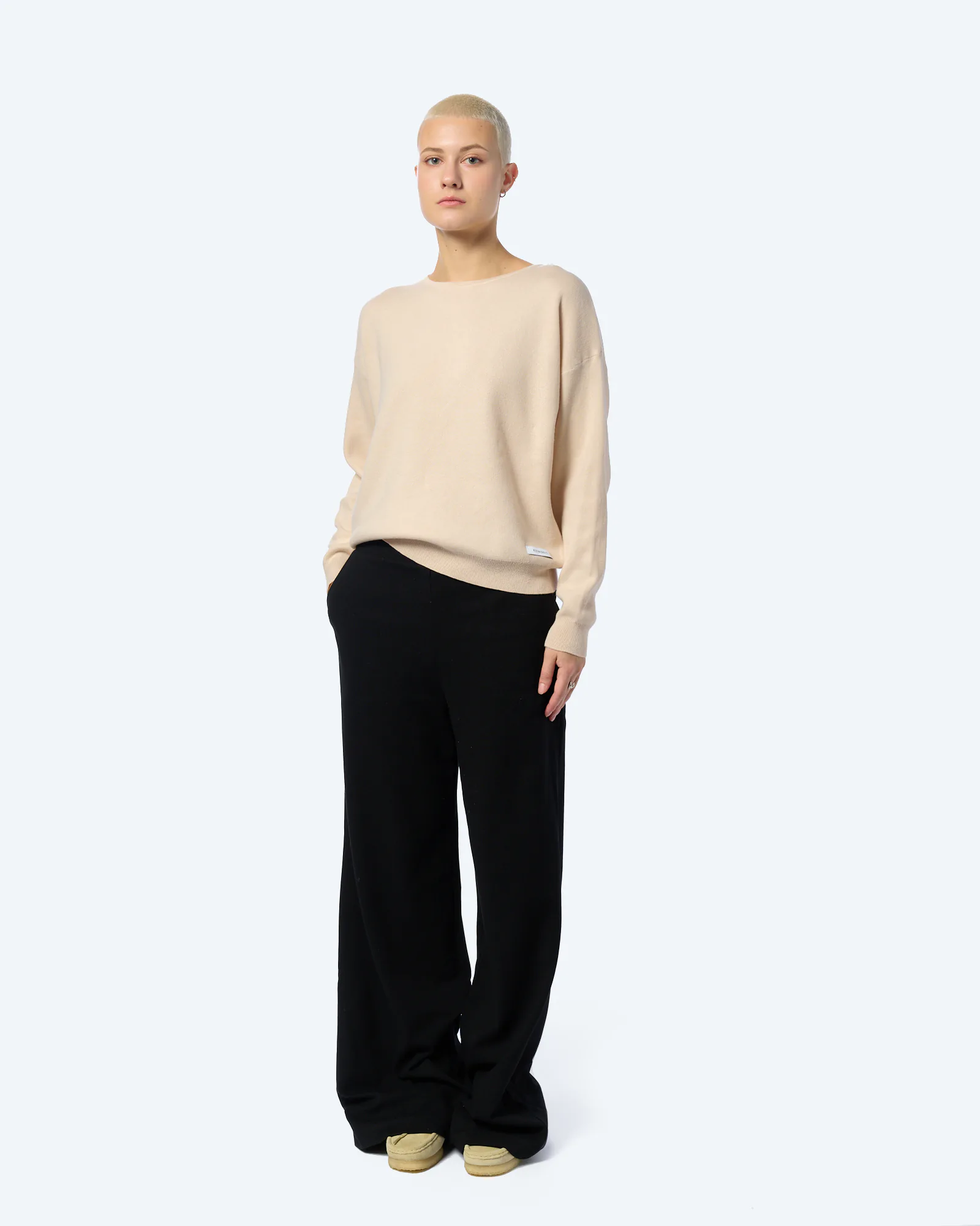 Kleinigkeit Wollma Good Life Strickpullover Beige